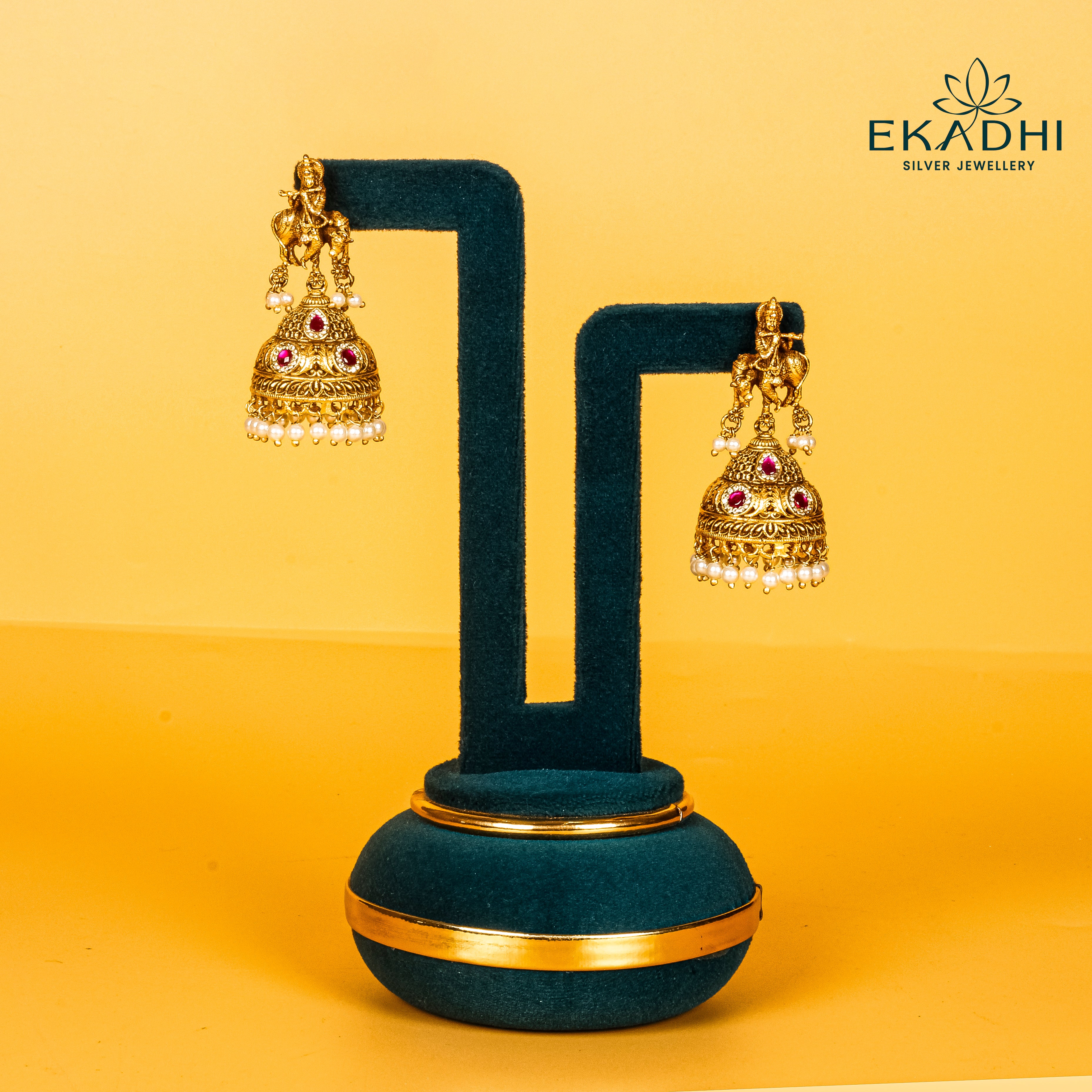 HJ6256 - NAKSHI JHUMKA
