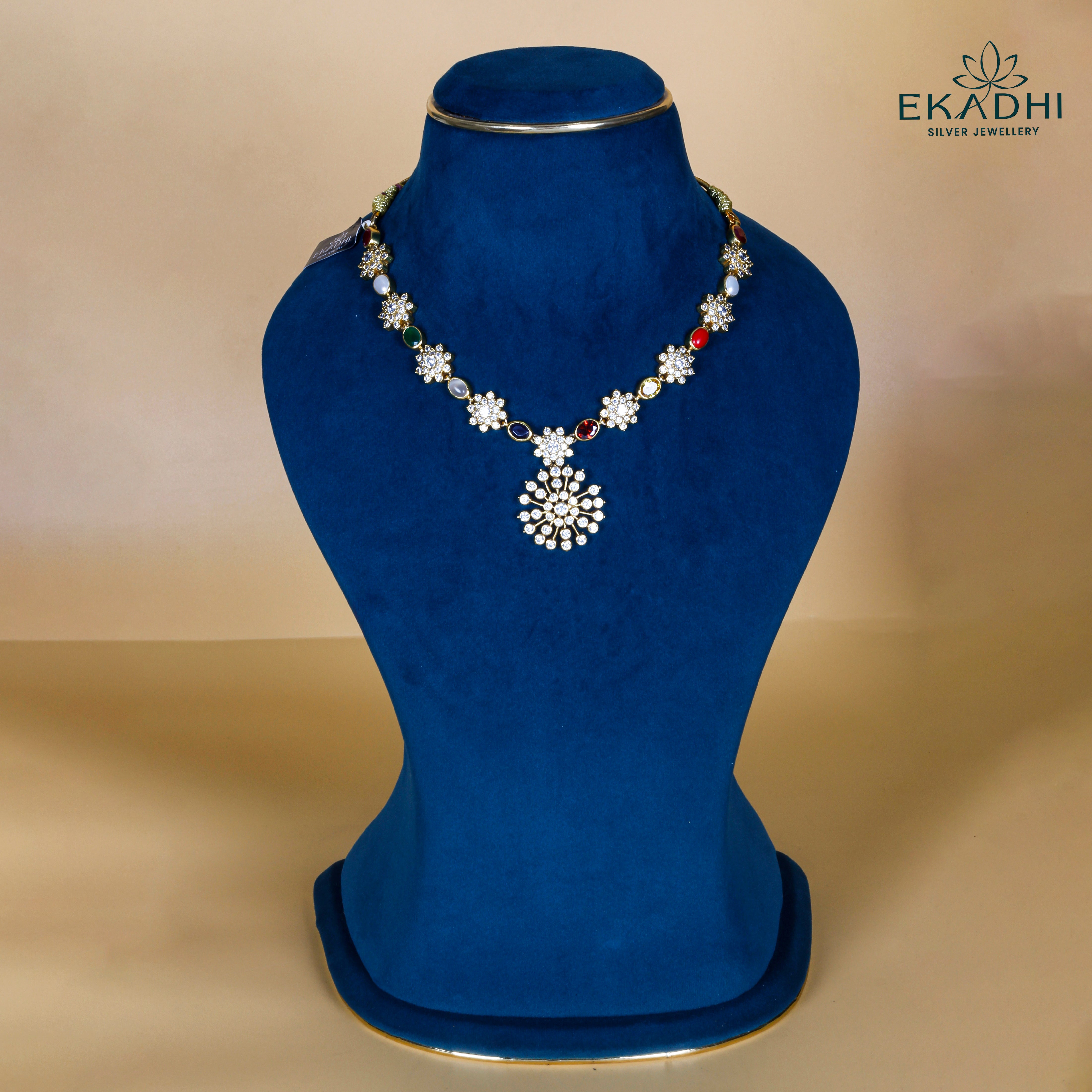 HJ6420 β NAKSHI CZ NECKLACE
