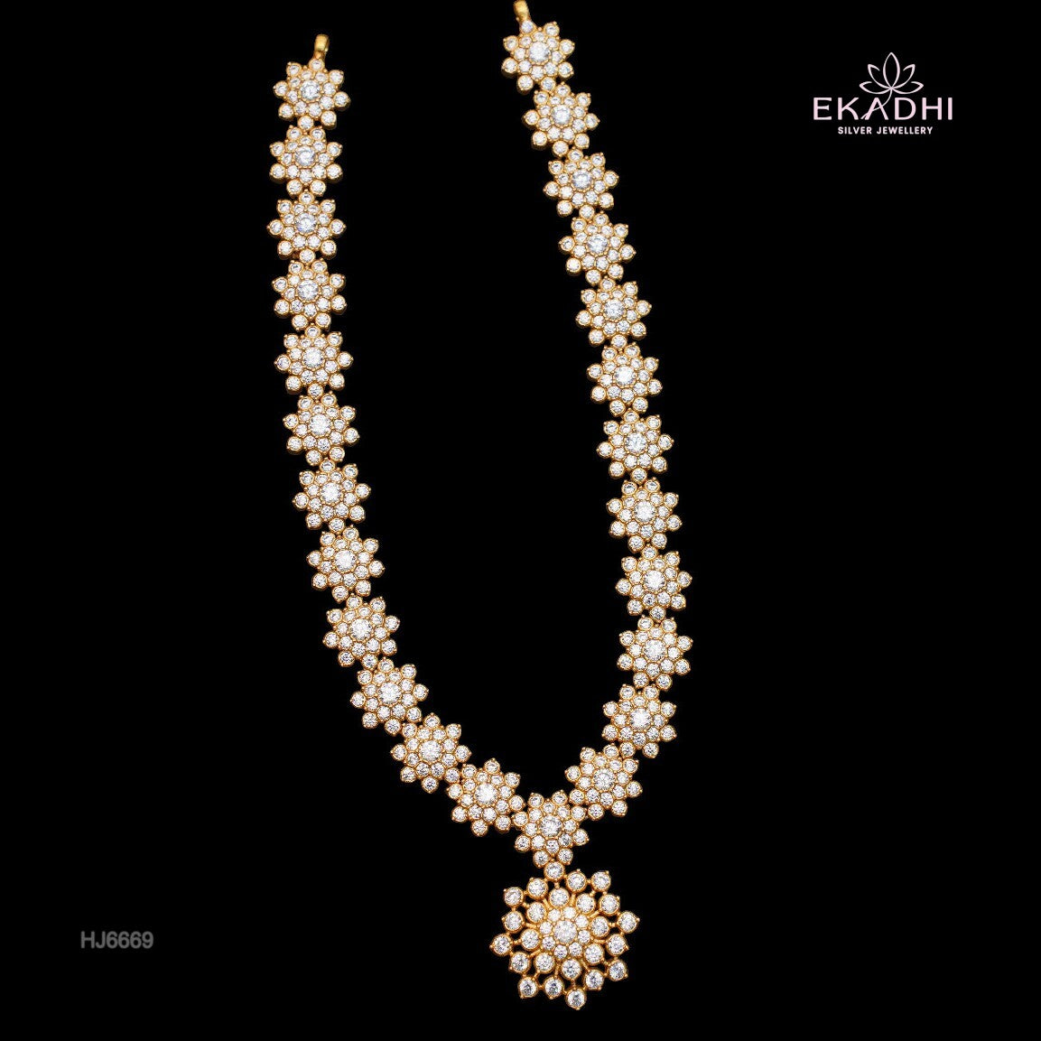 HJ6696 - Nakshi CZ Necklace