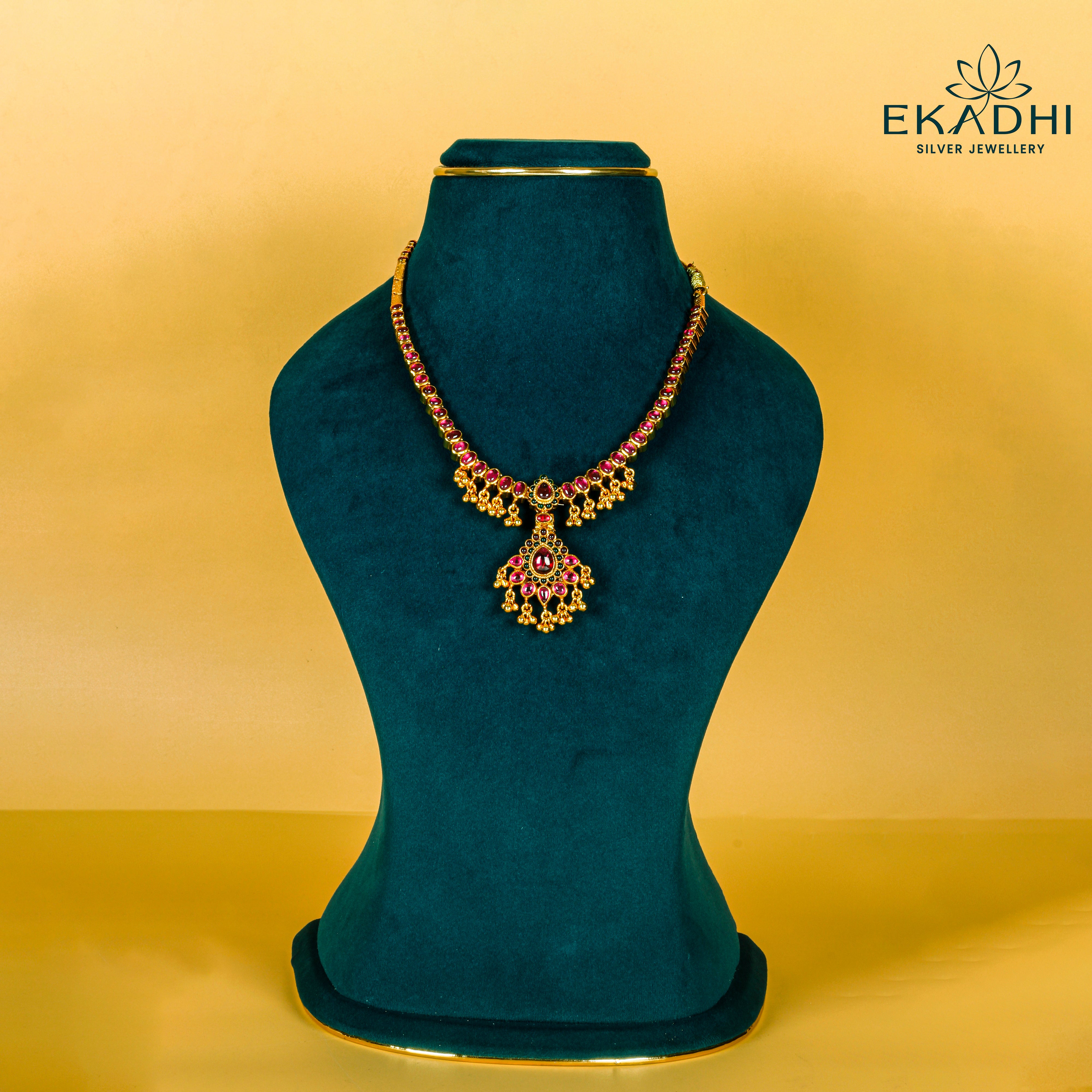 HJ6697 - NAKSHI CZ NECKLACE