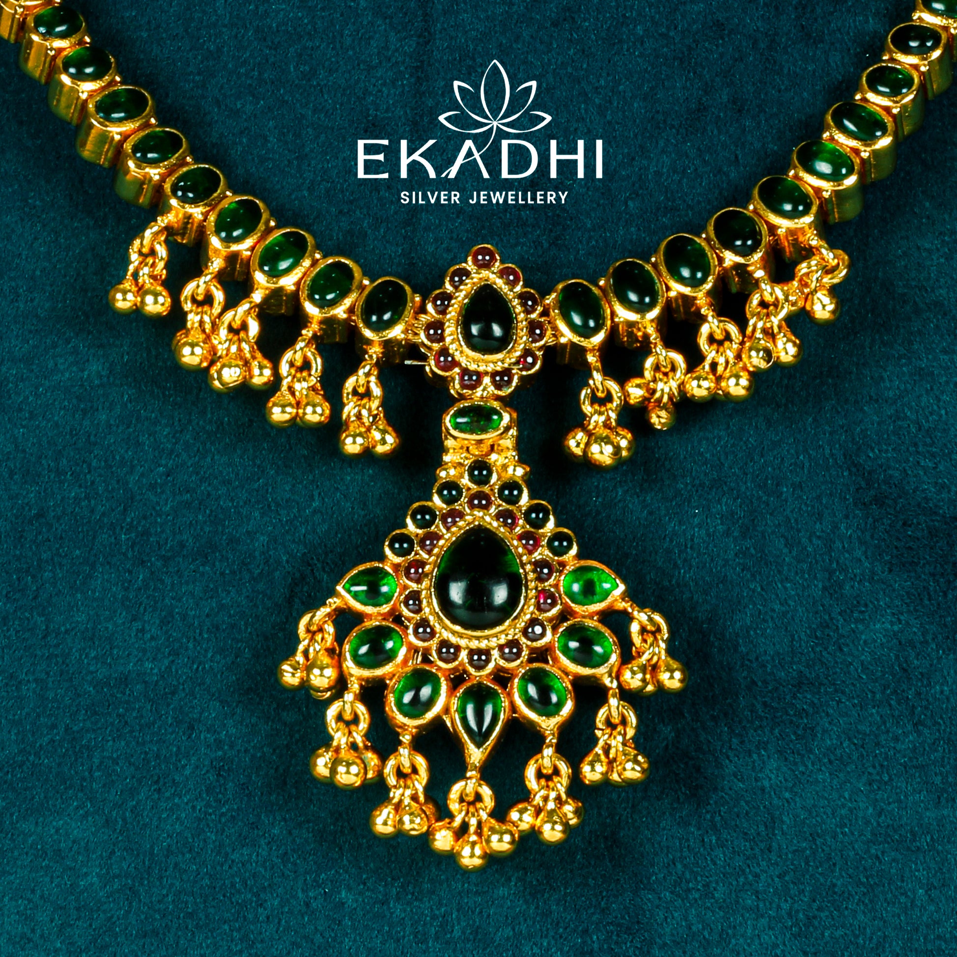 HJ6697 - NAKSHI CZ NECKLACE