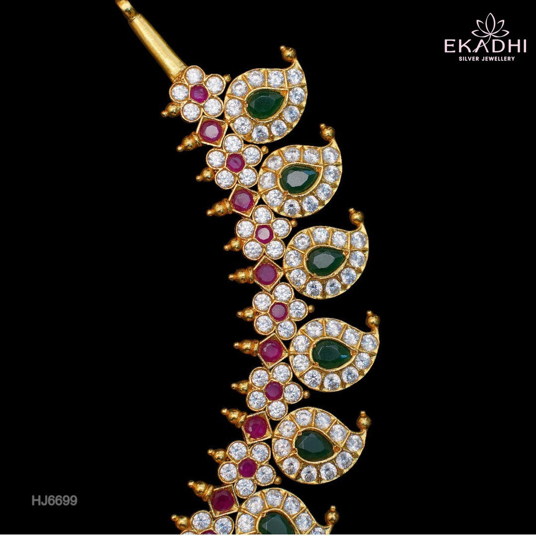 HJ6699-Nakshi CZ Necklace