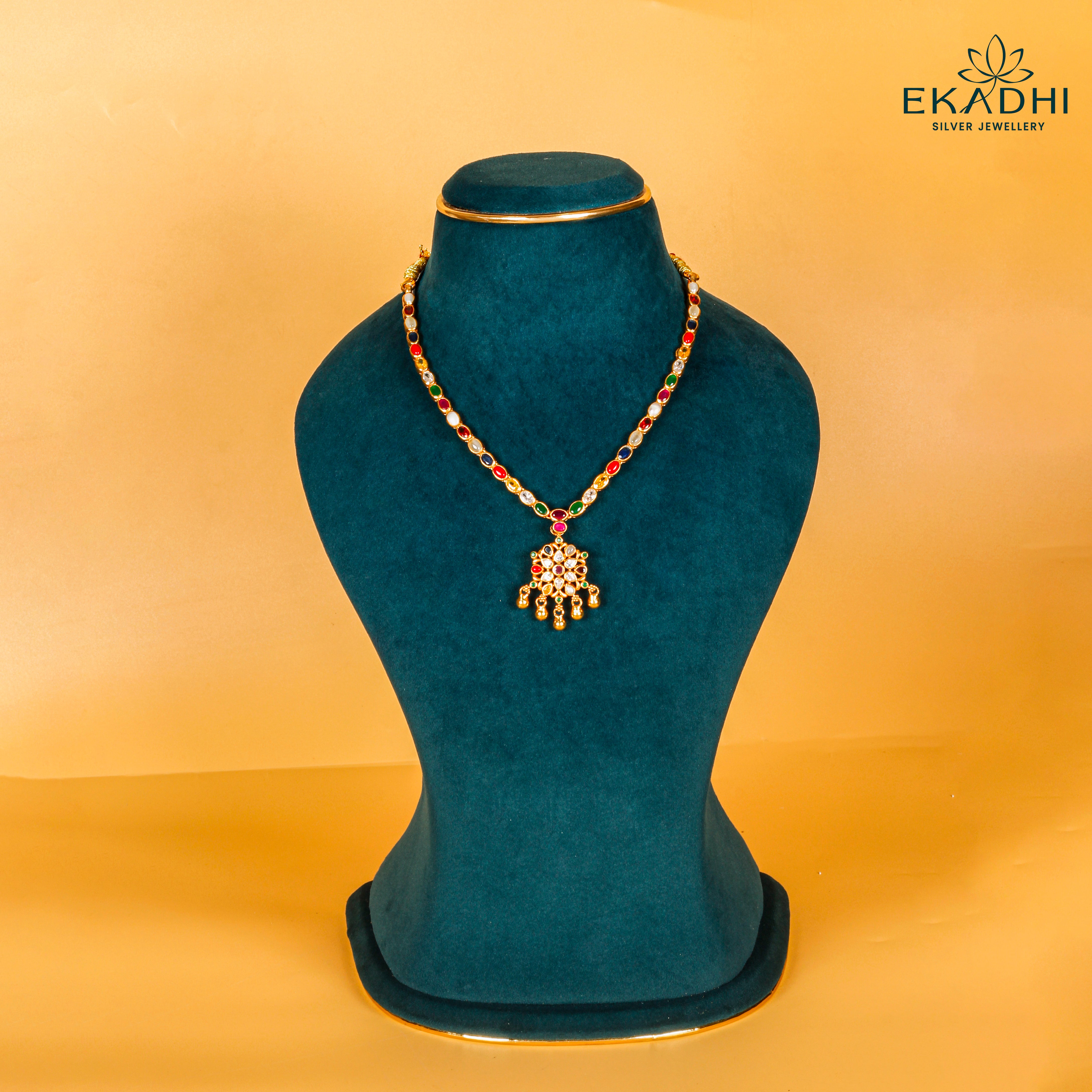 HJ7118 - NAKSHI CZ NECKLACE