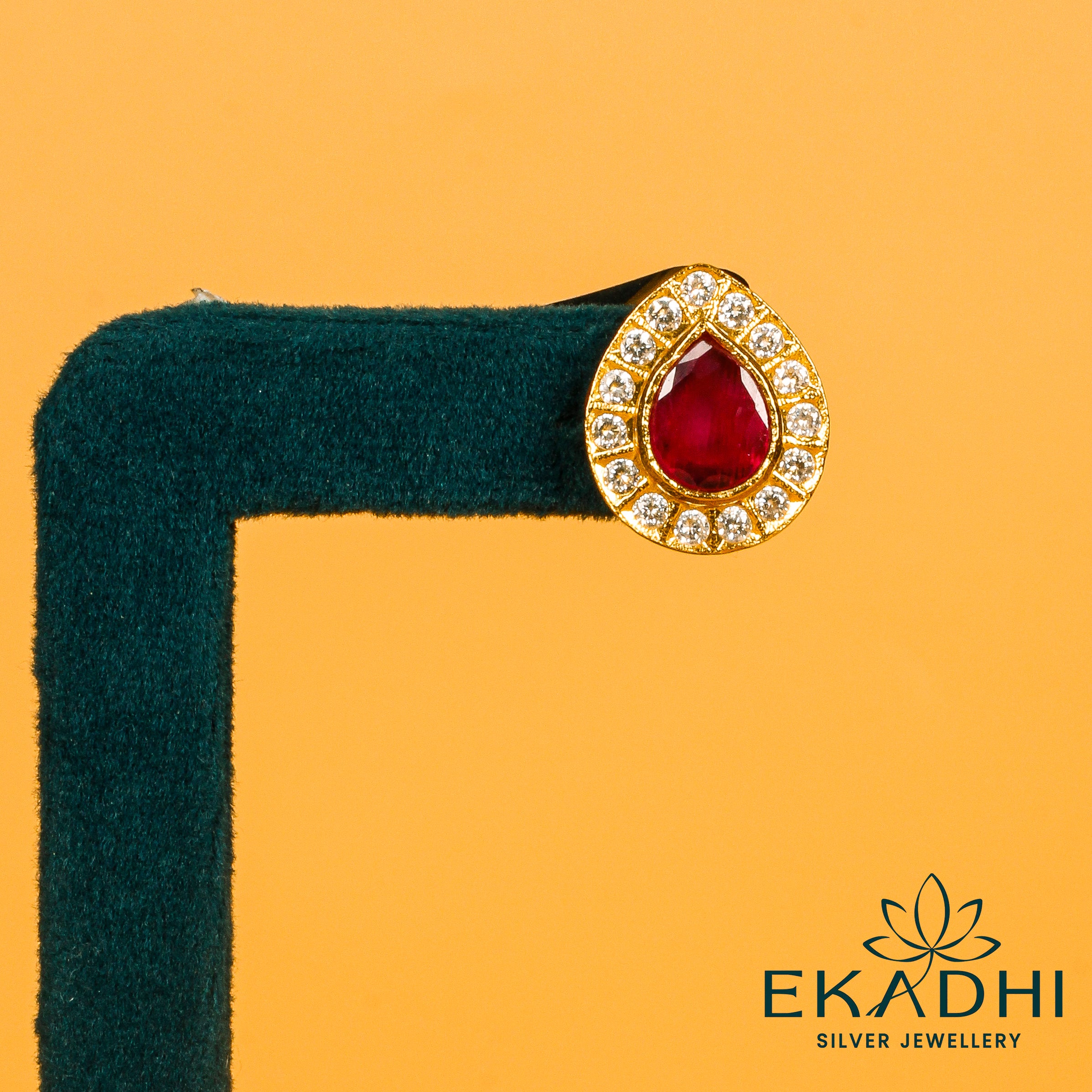 HJ7196 - NAKSHI CZ EARRING