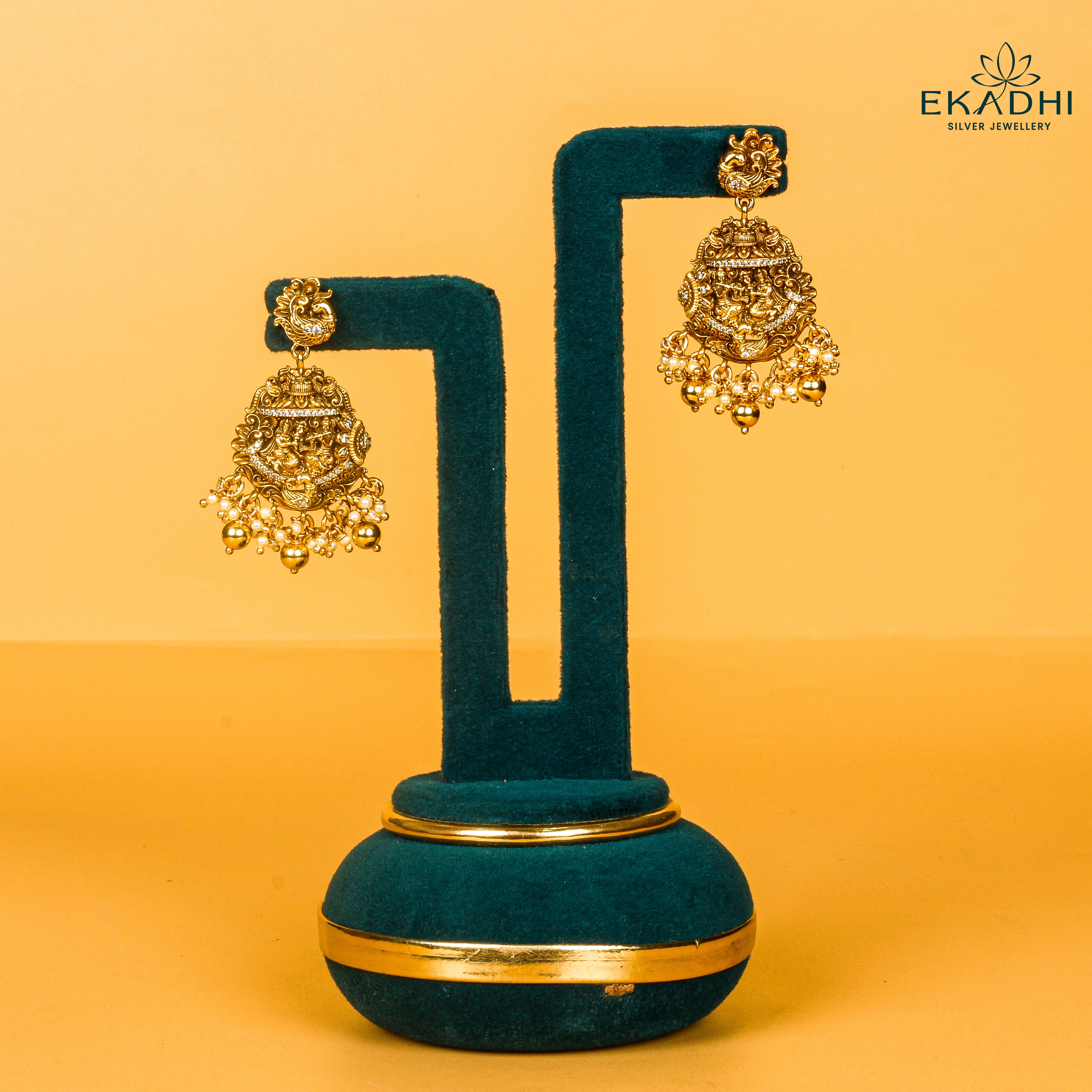 HJ7209 - NAKSHI CZ EARRING