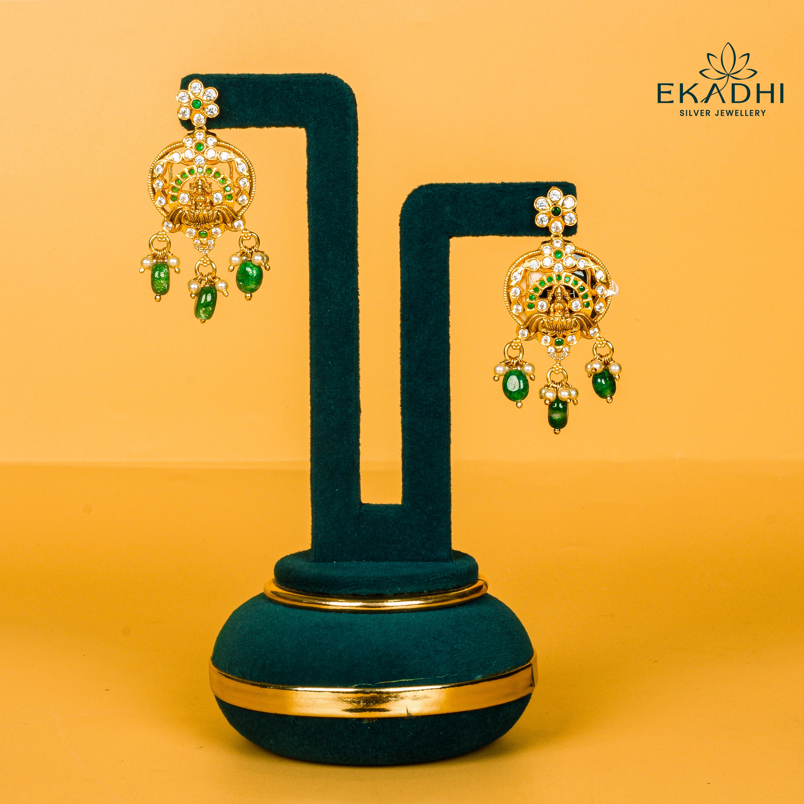 HJ7213 - NAKSHI CZ EARRING