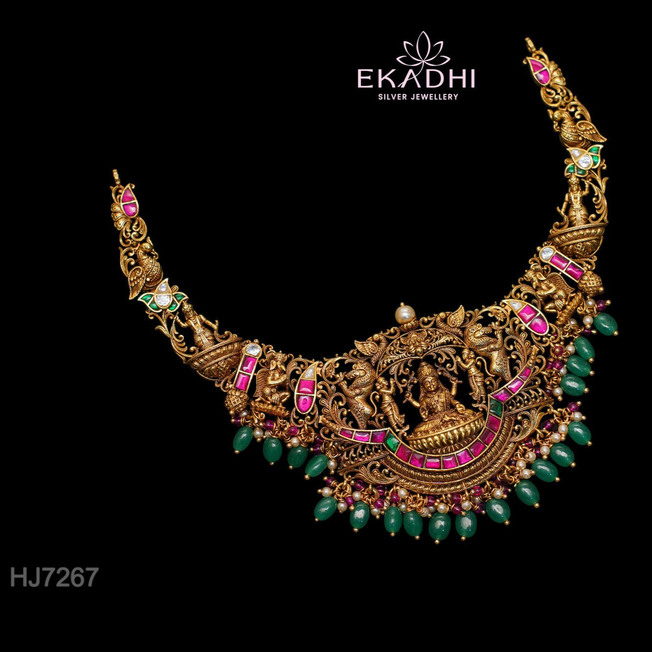HJ7267 – Nakshi ULW Kundan Necklace