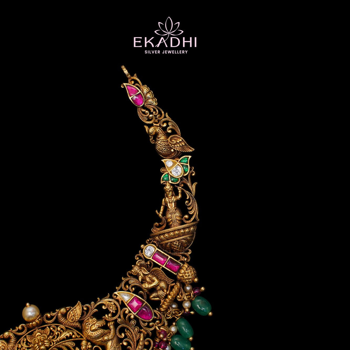 HJ7267 – Nakshi ULW Kundan Necklace