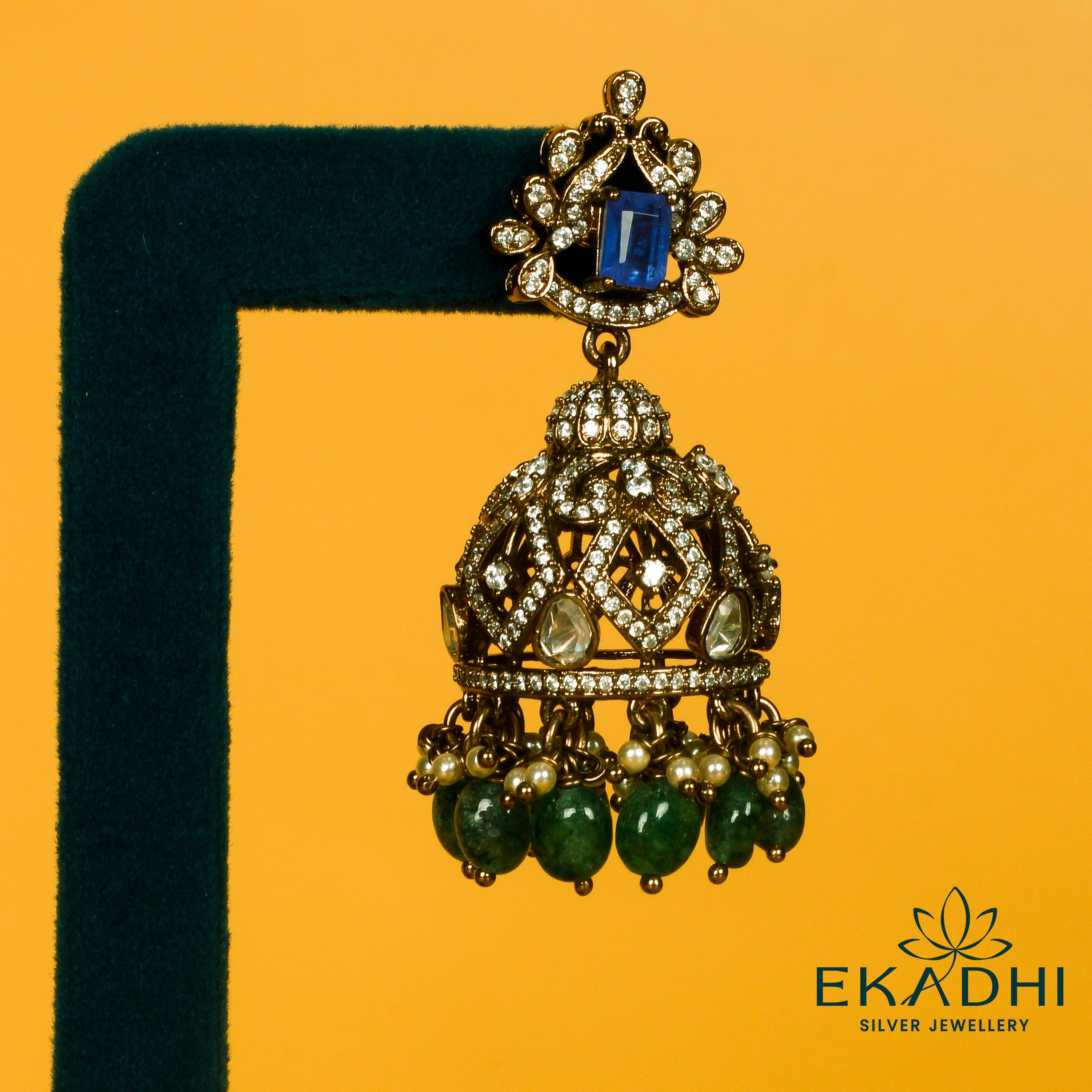 HJ7706 - VICTORIAN JHUMKA