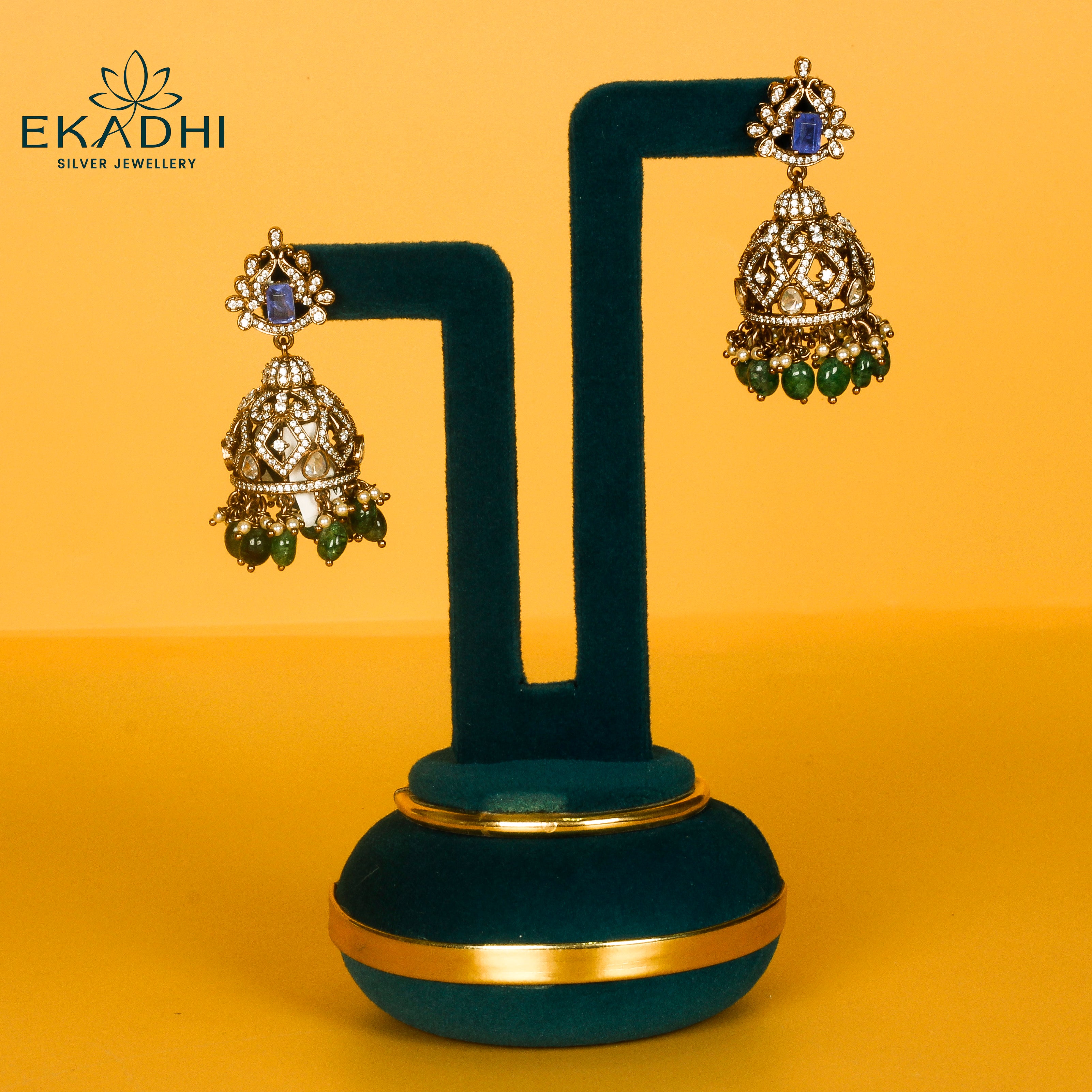 HJ7706 - VICTORIAN JHUMKA
