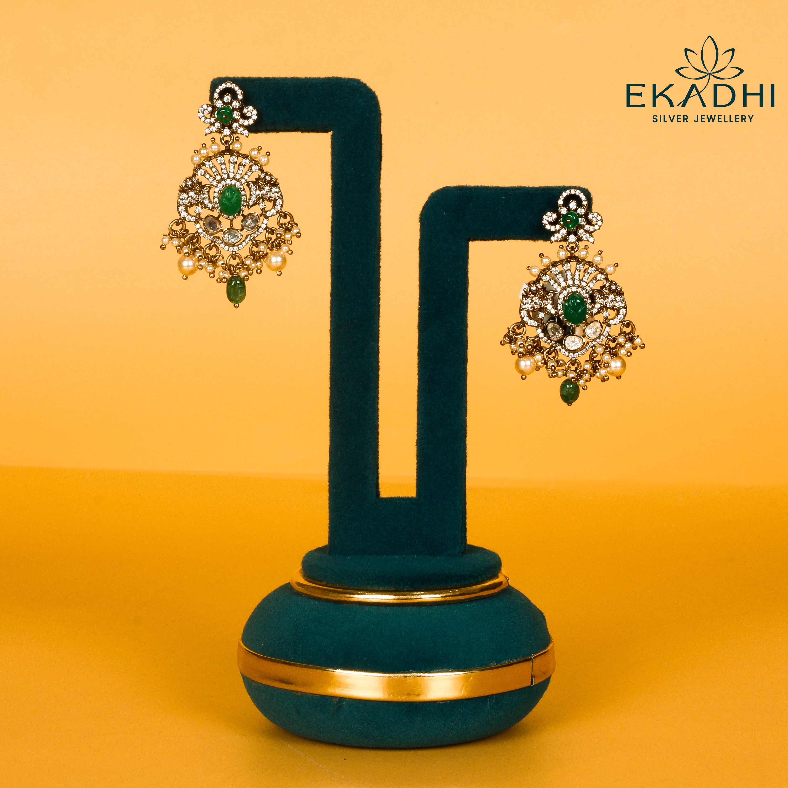 HJ7754 - VICTORIAN EARRING