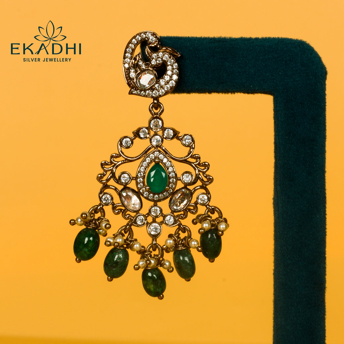 HJ7789 - VICTORIAN EARRING