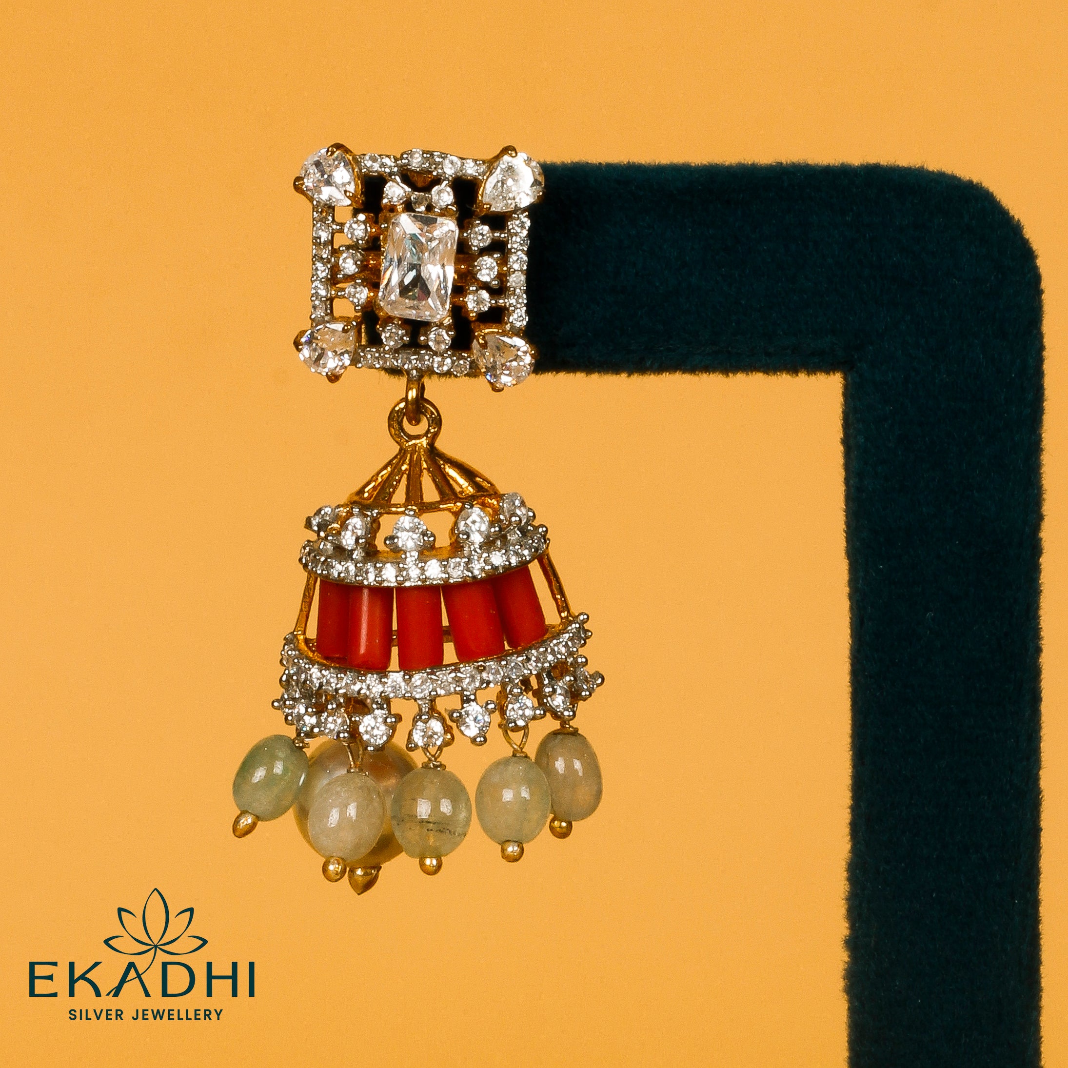 HJ8217 - VICTORIAN EARRING