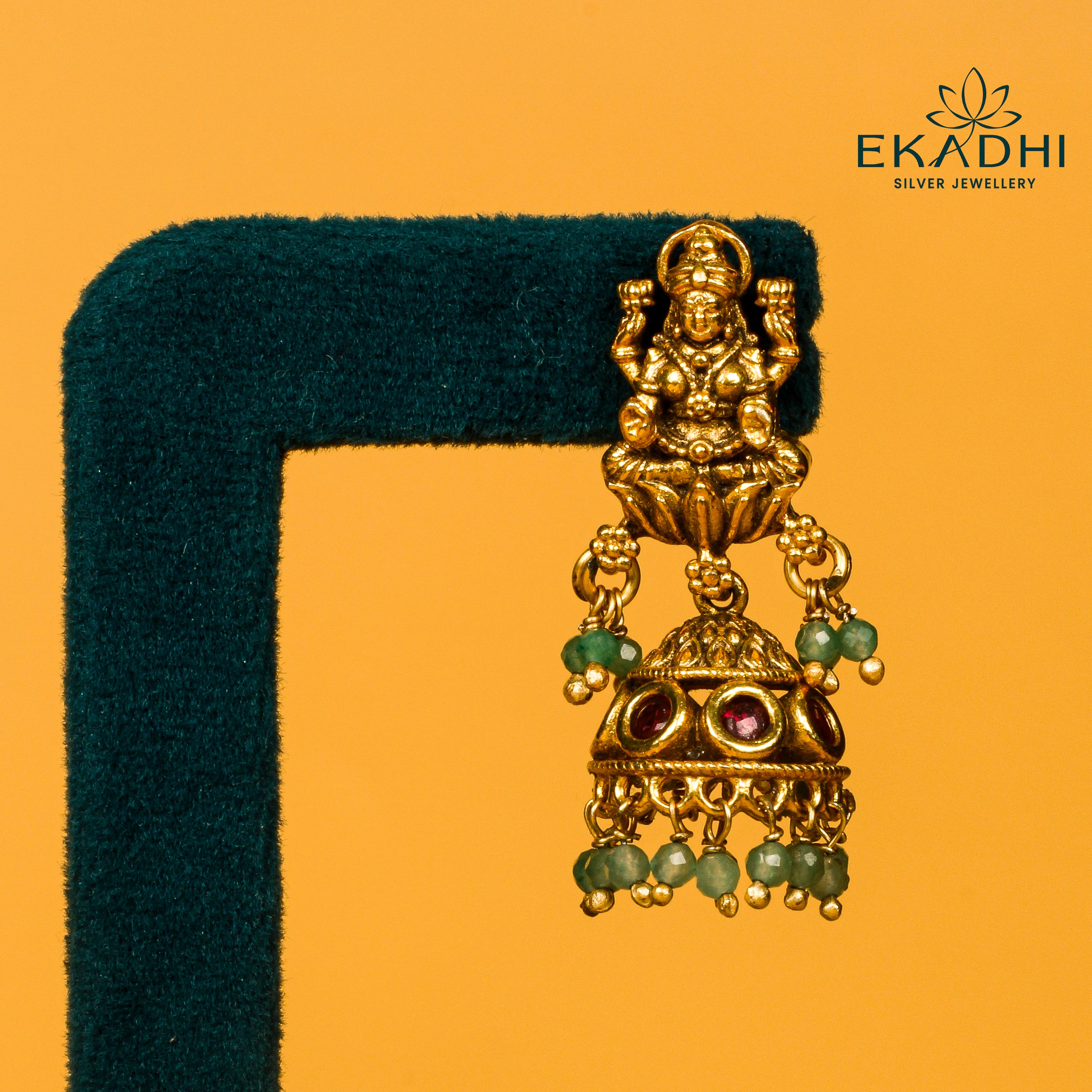 HJ8273 - NAKSHI JHUMKA