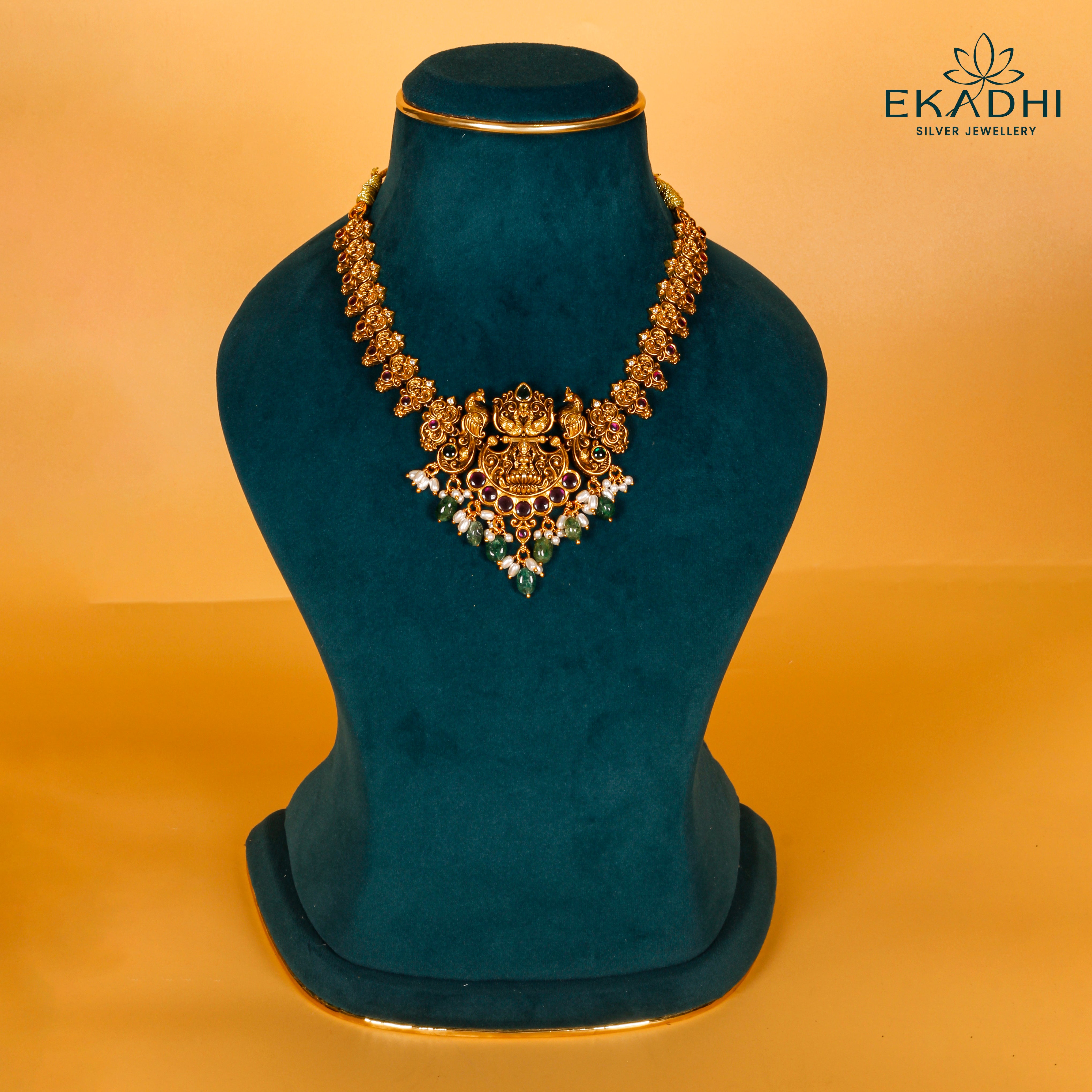 HJ8359 - NAKSHI CZ NECKLACE