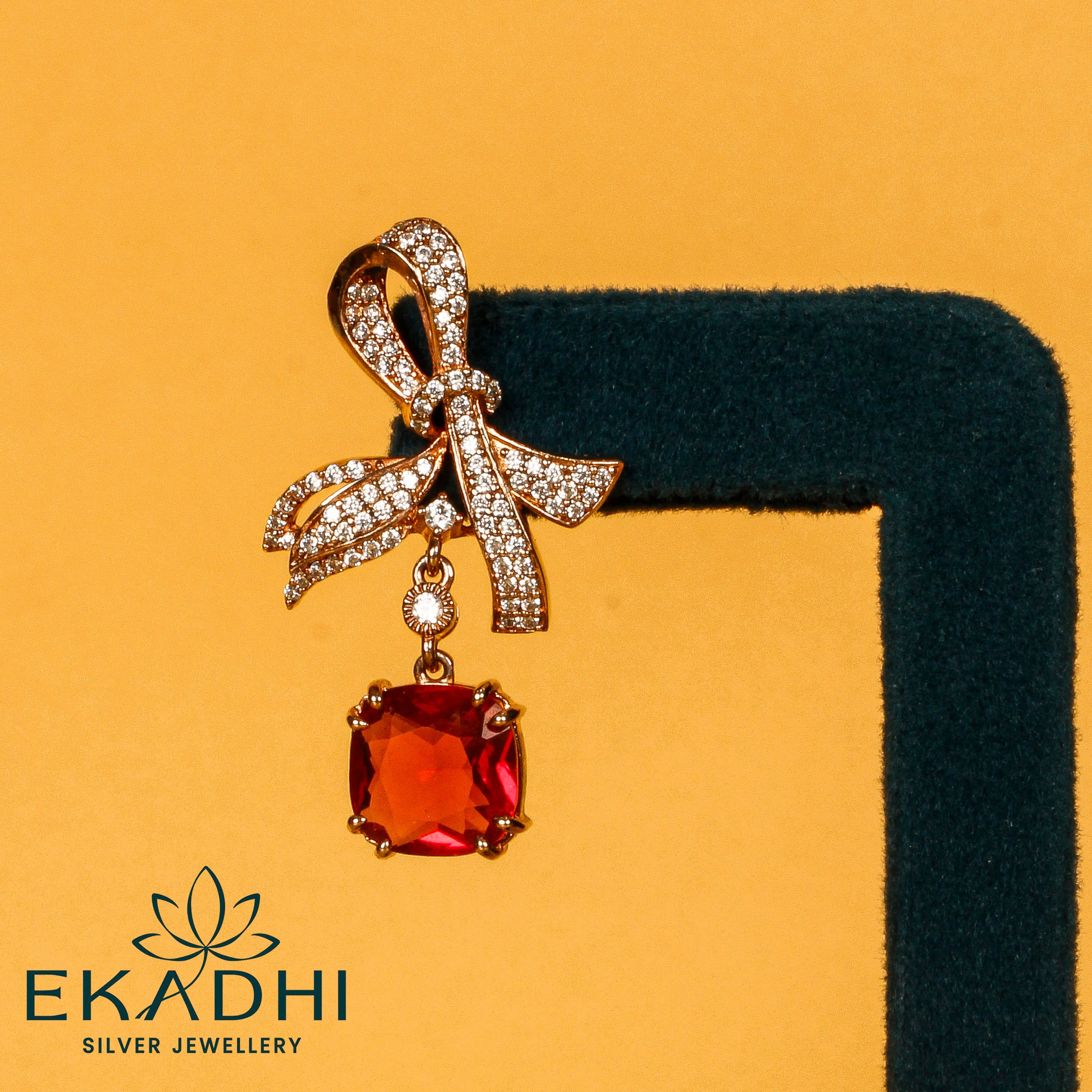 HJ8542 - CZ EARRING