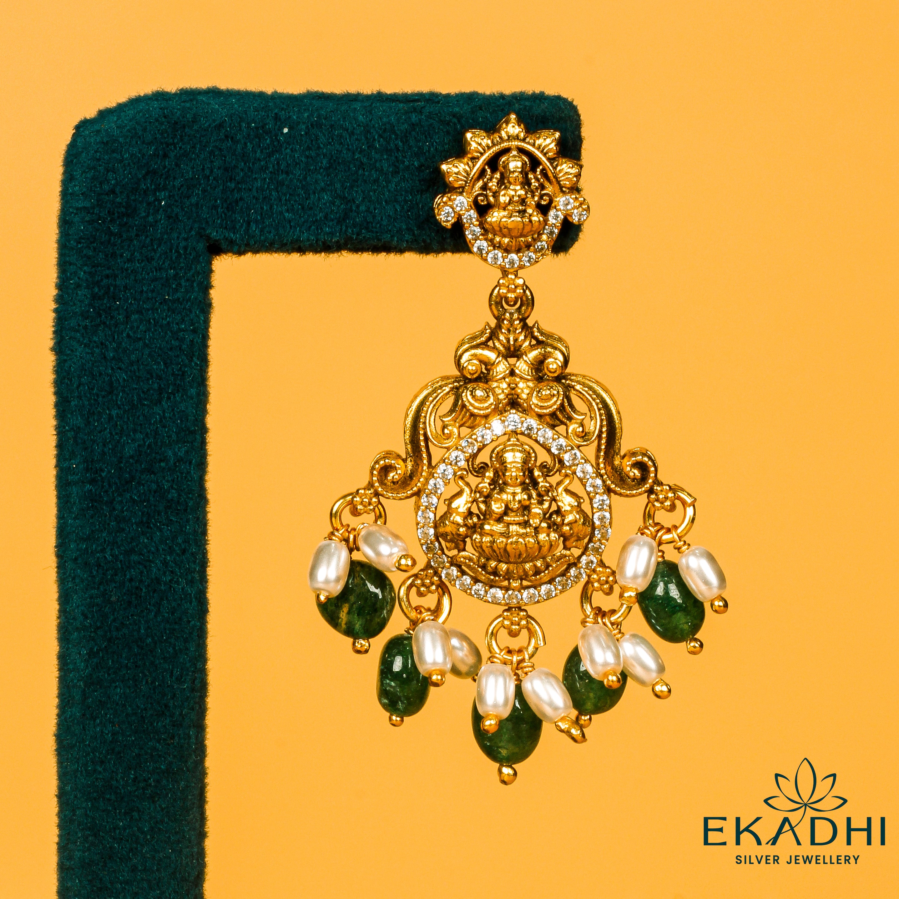 HJ8712 - NAKSHI CZ EARRING
