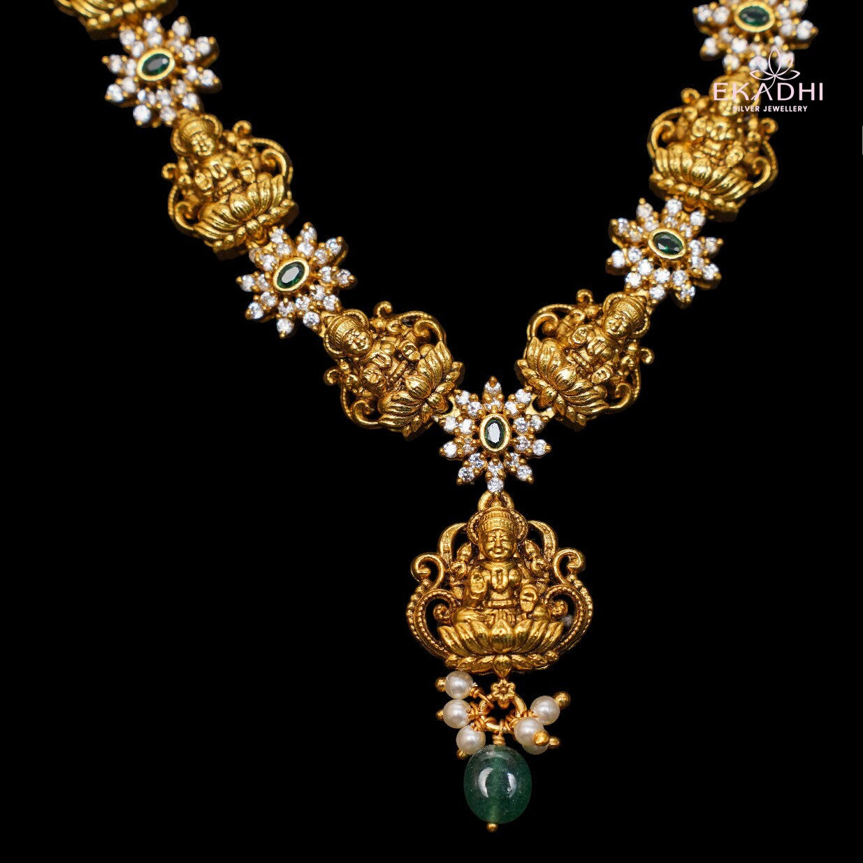 Nakshi CZ Necklace
