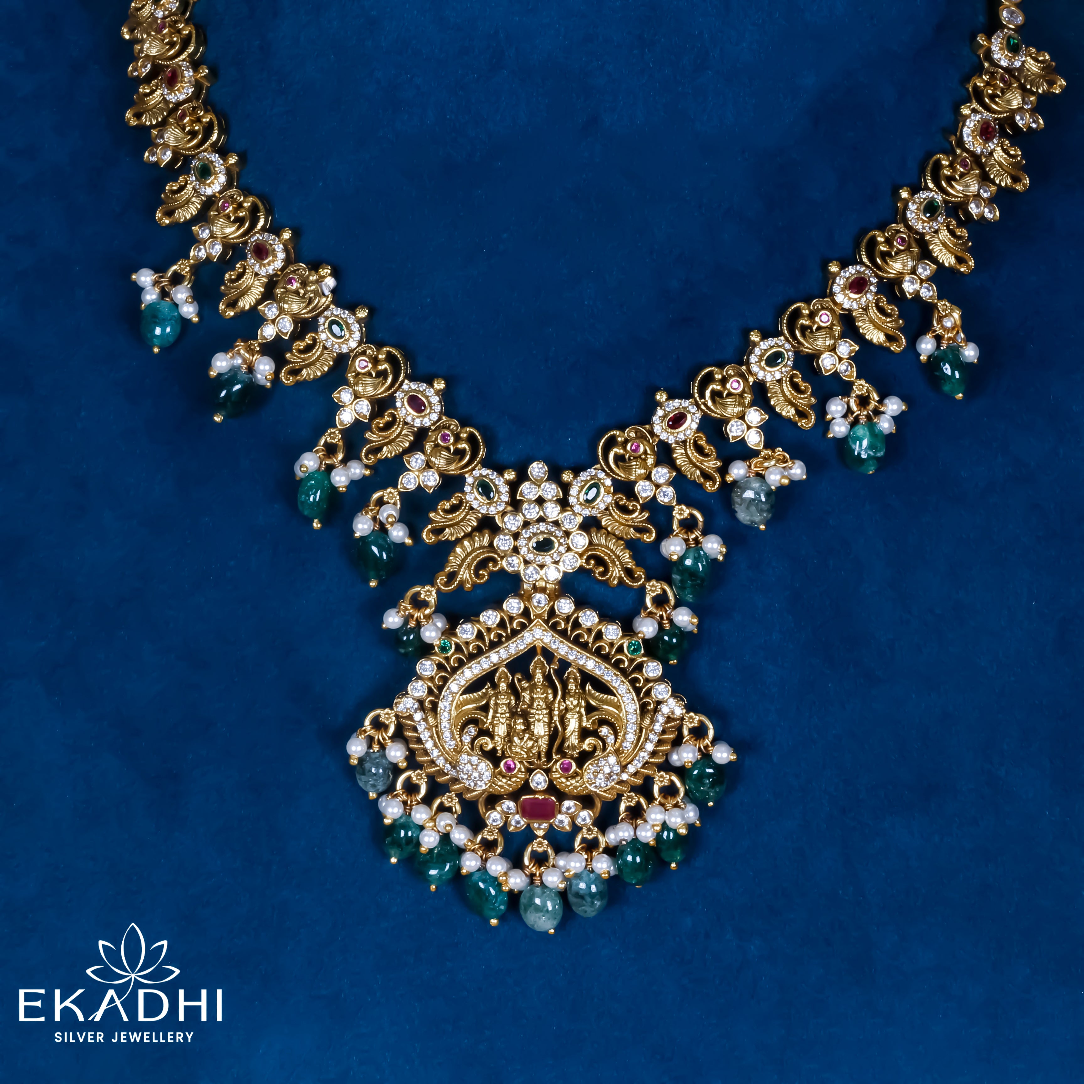 HJ8729 β NAKSHI CZ NECKLACE