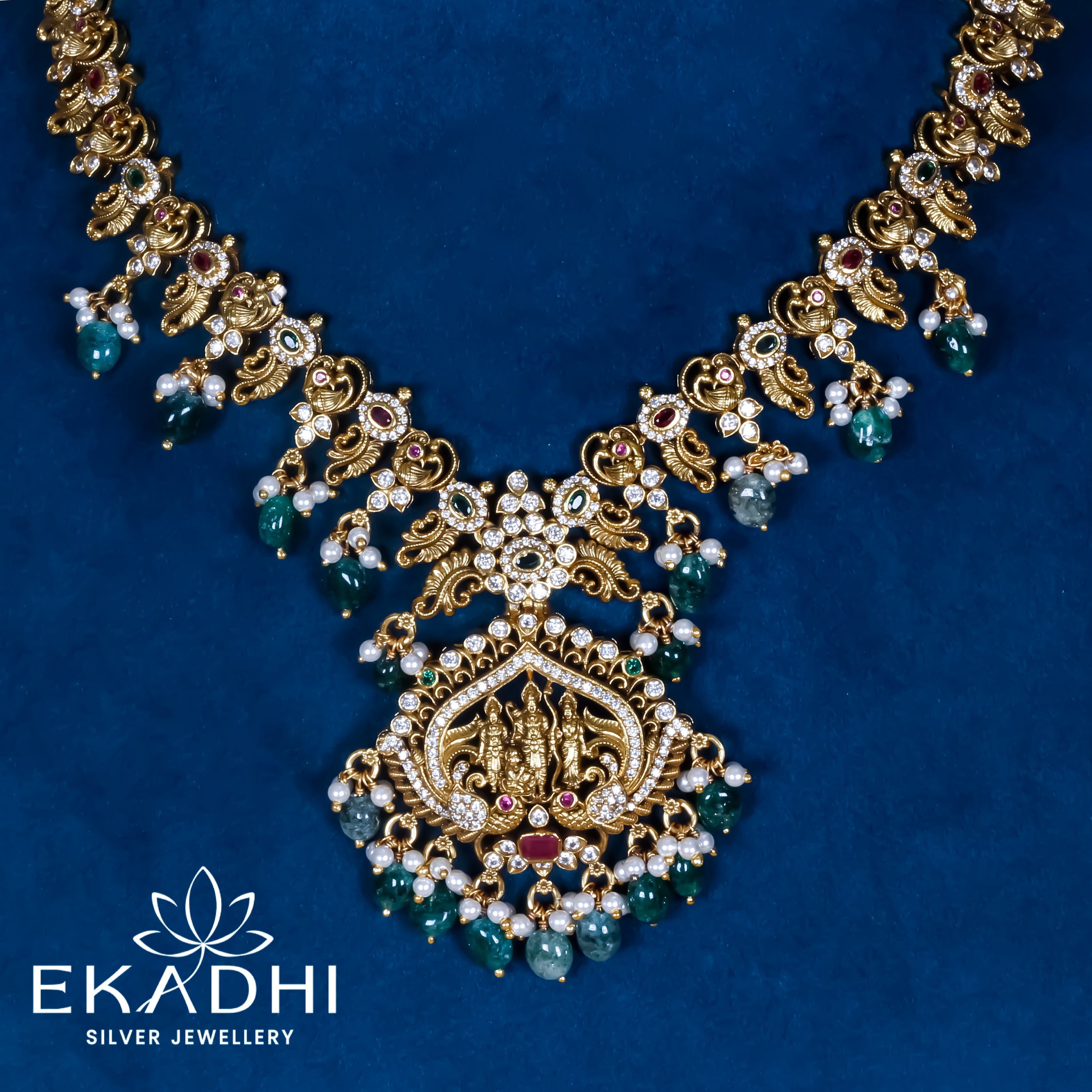 HJ8729 β NAKSHI CZ NECKLACE