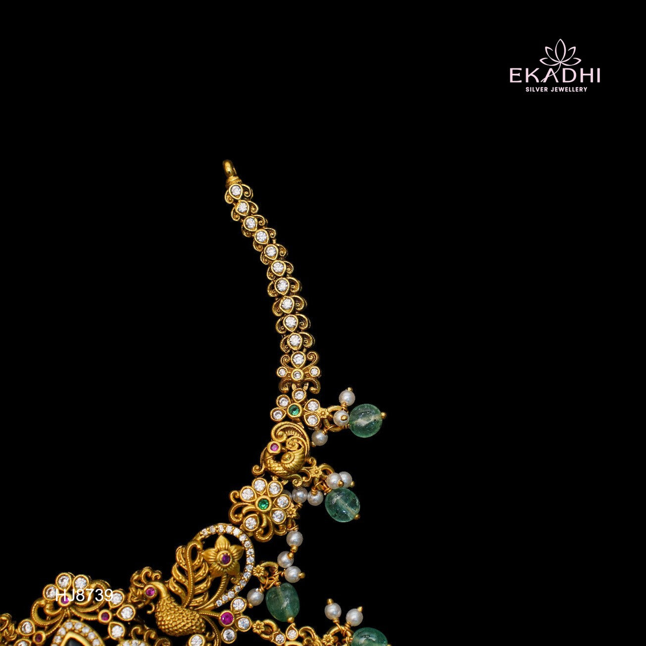 Nakshi CZ Necklace