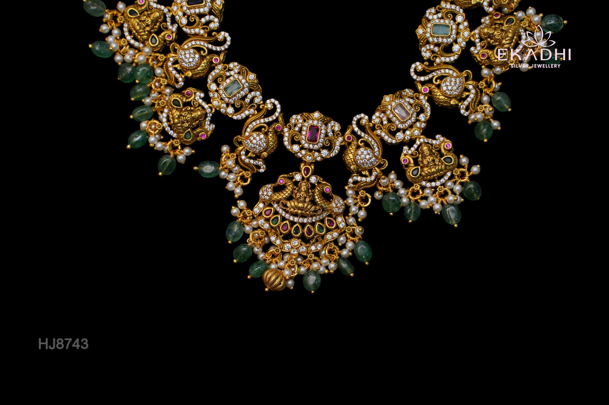 Nakshi CZ Necklace