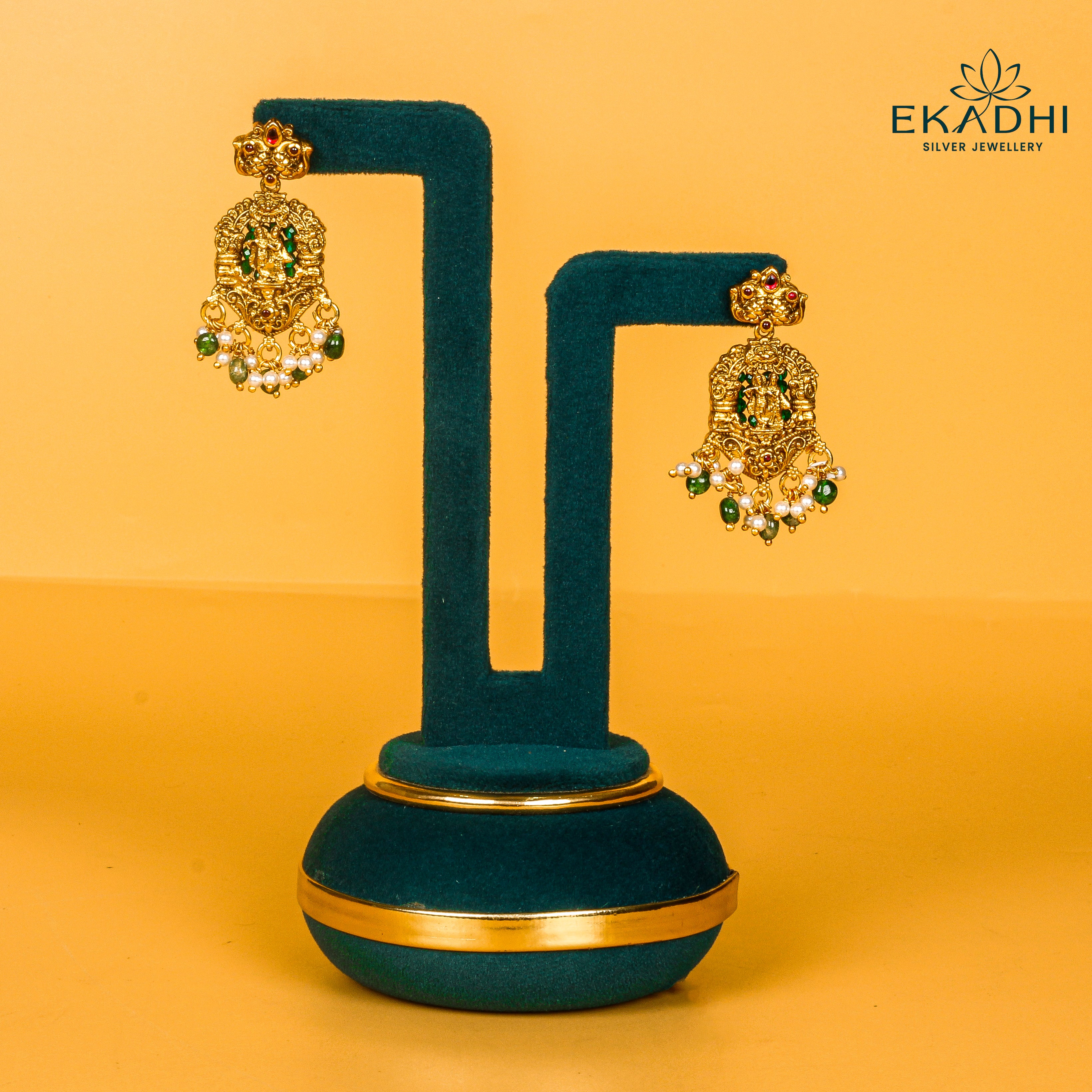 HJ8783 - NAKSHI CZ EARRING