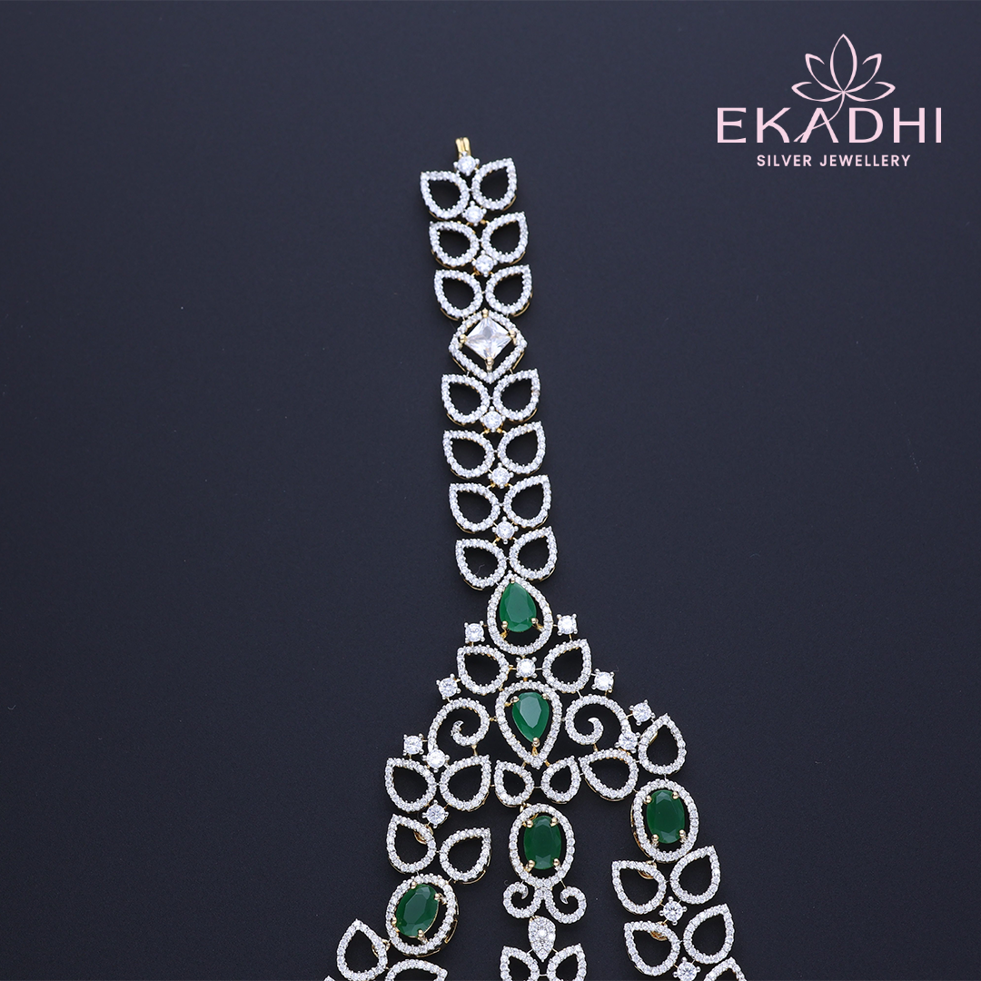 HJ10627 – 3-Layered Premium CZ Necklace