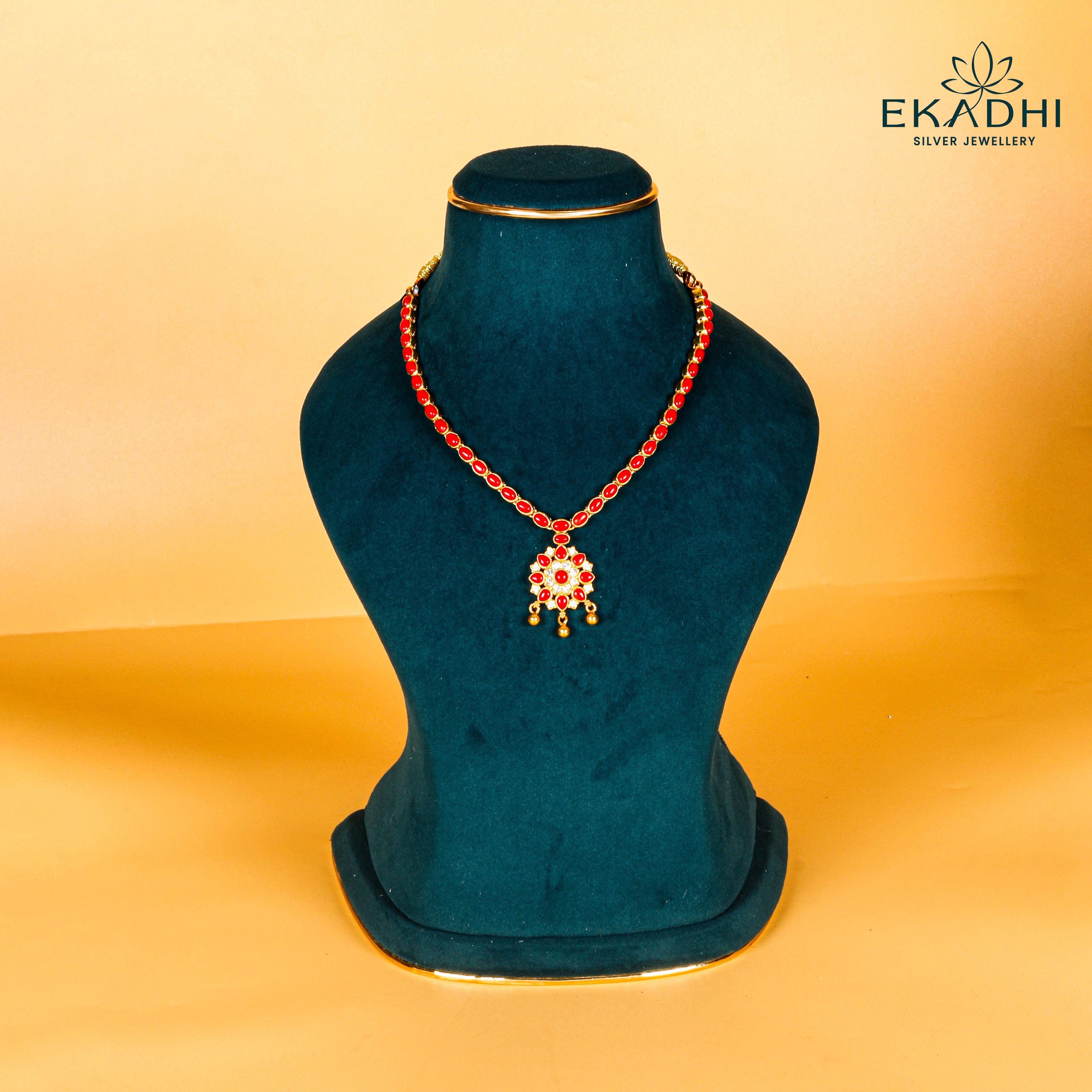 HJ11590 - NAKSHI CZ NECKLACE