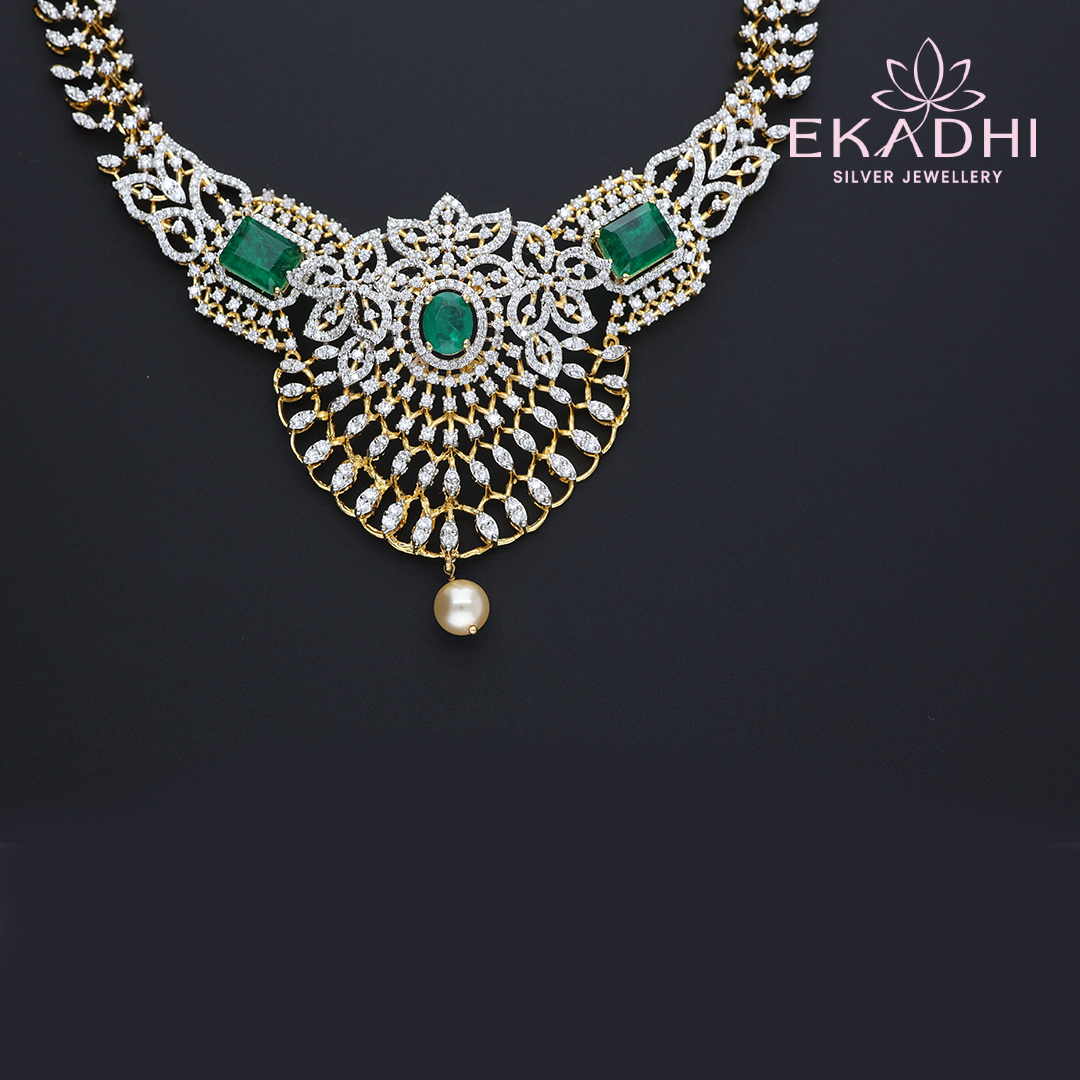HJ11812 – Versatile Short CZ Necklace