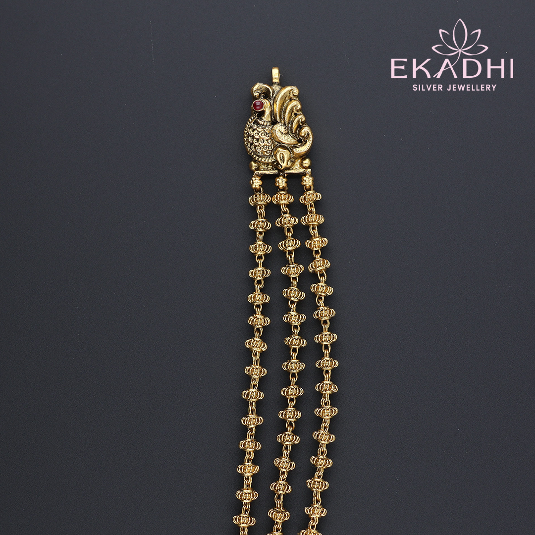 HJ11870 – Stringed CZ Nakshi Necklace