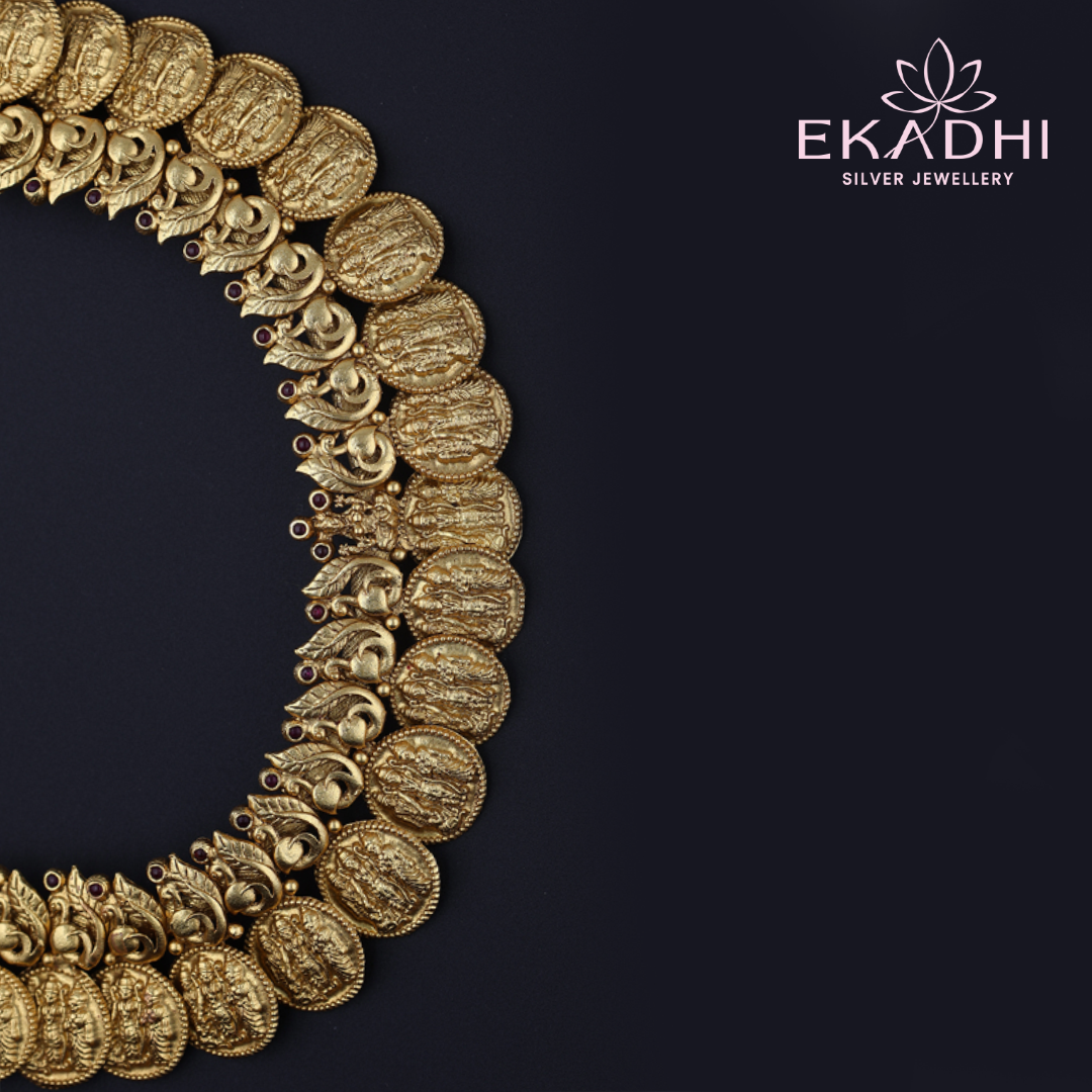 HJ12356 – Kasulaperu Nakshi Necklace