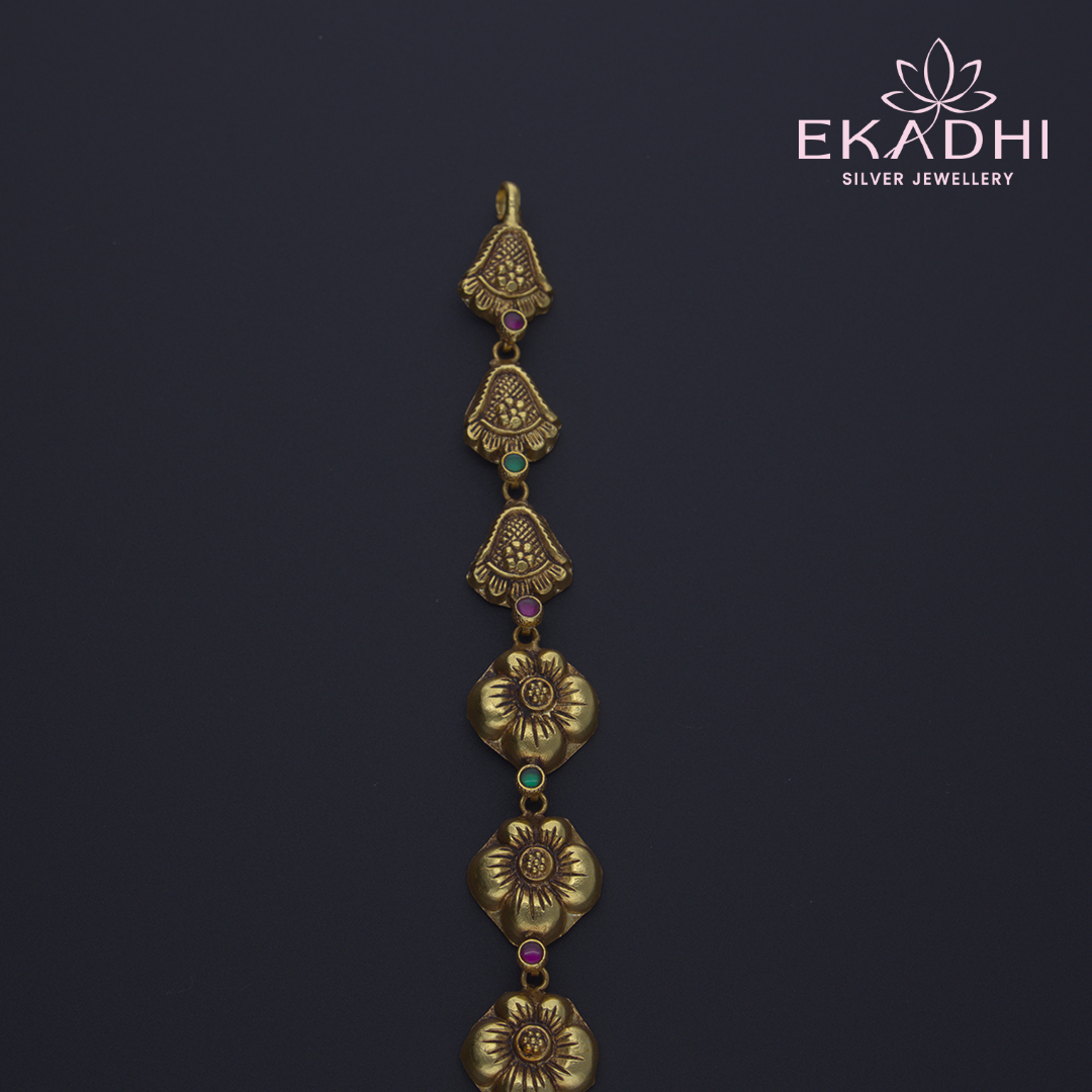 HJ12358 – Nakshi Haram with White Beads