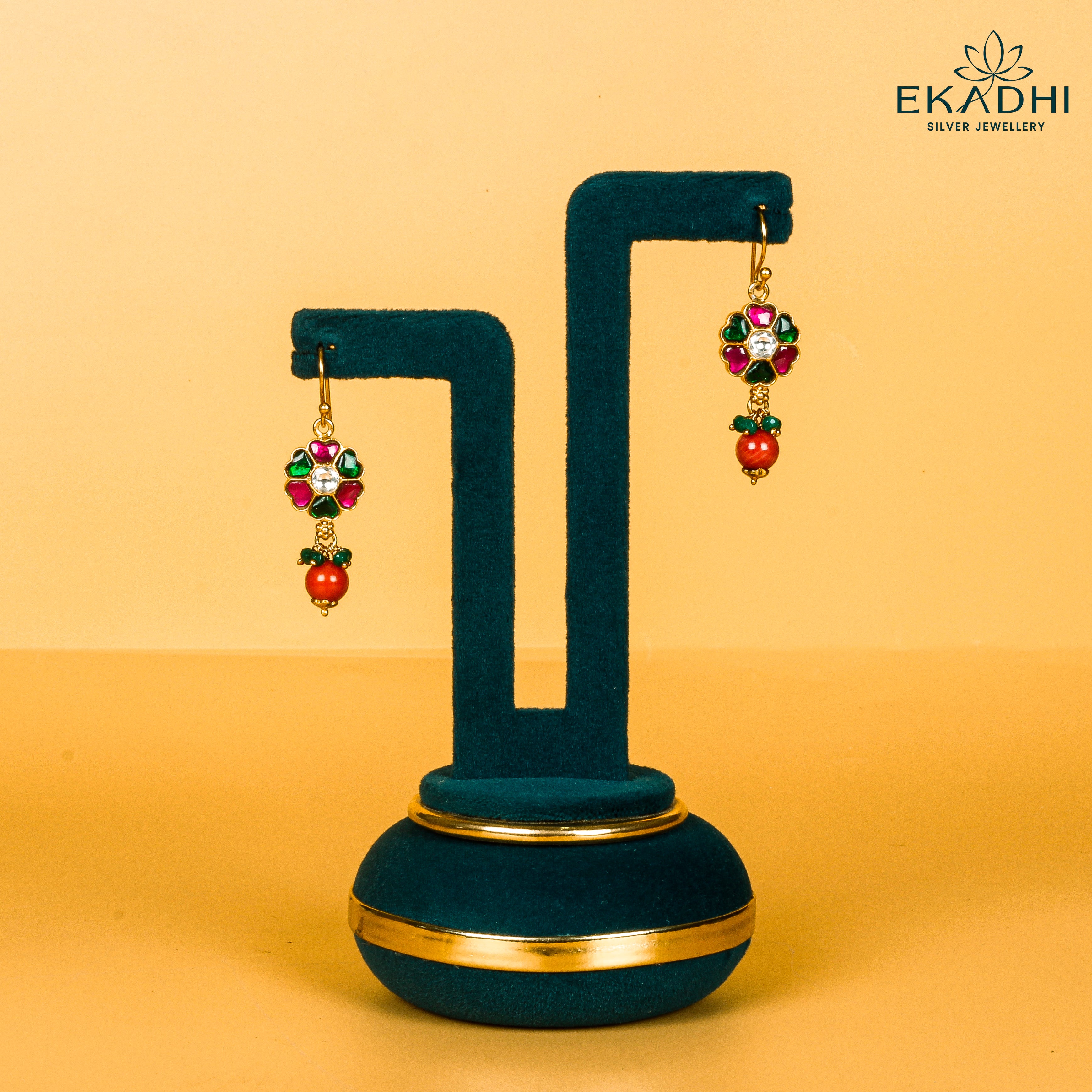 HJ16964 - KUNDAN EARRING