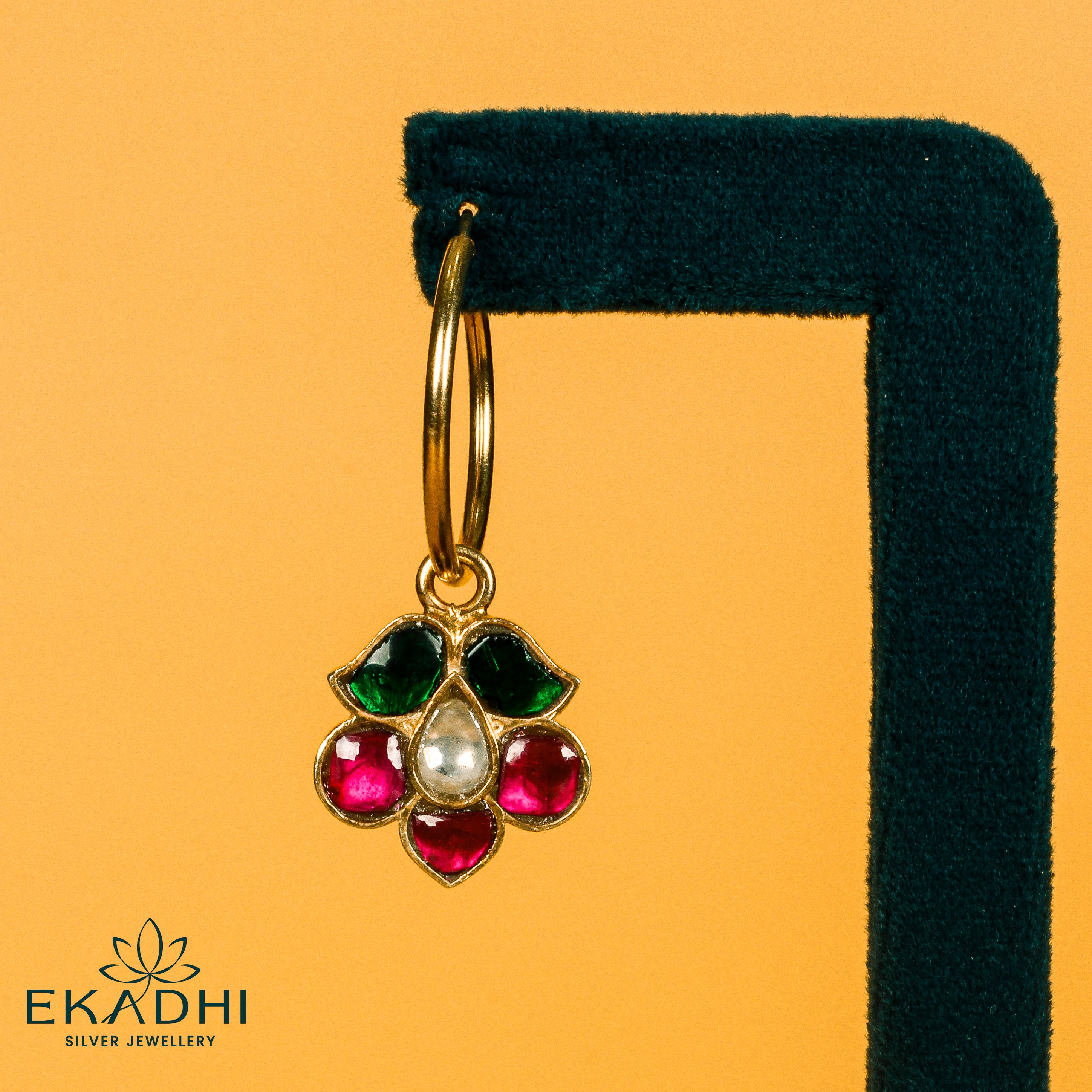 HJ16965 - KUNDAN EARRING