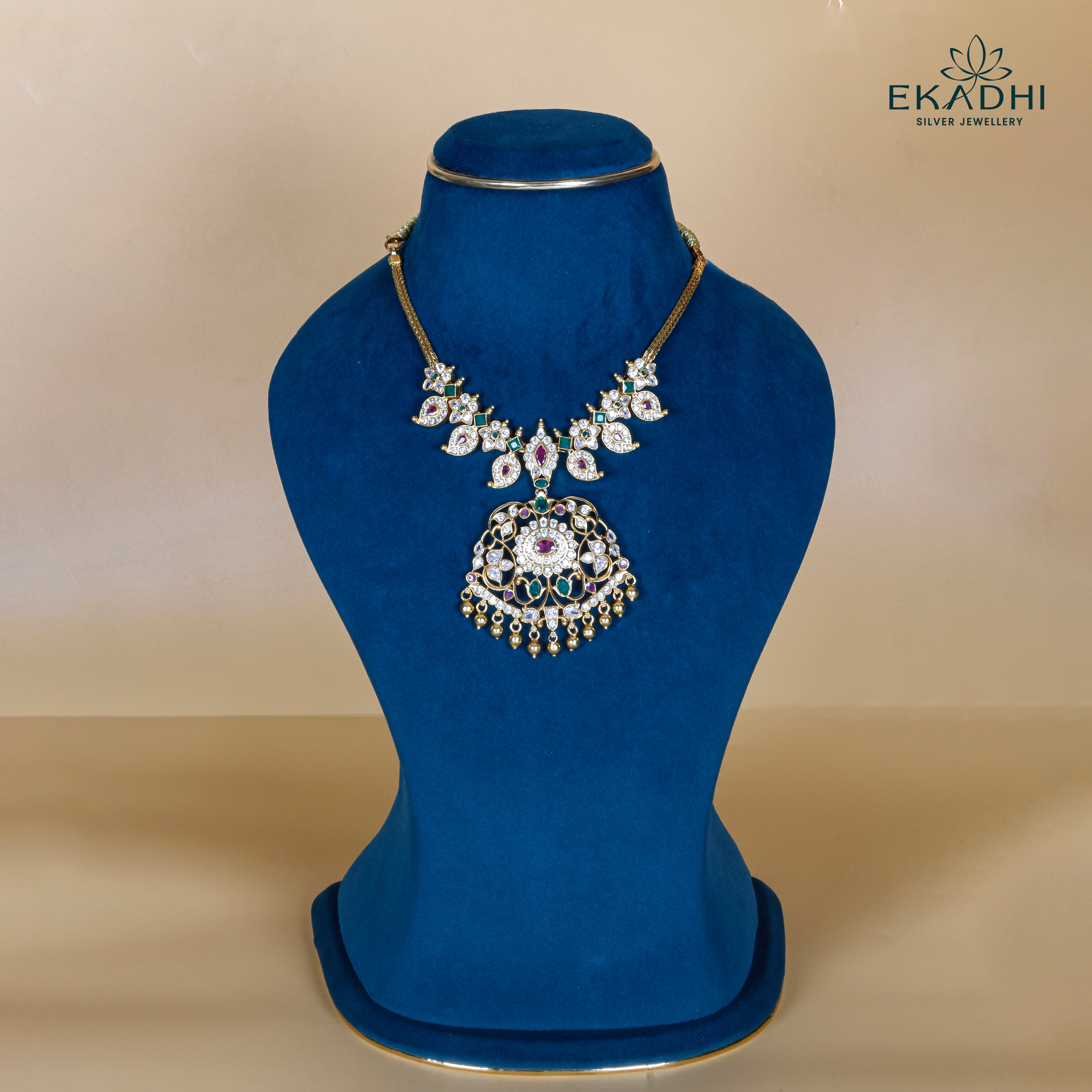HJ17445 – NAKSHI CZ NECKLACE