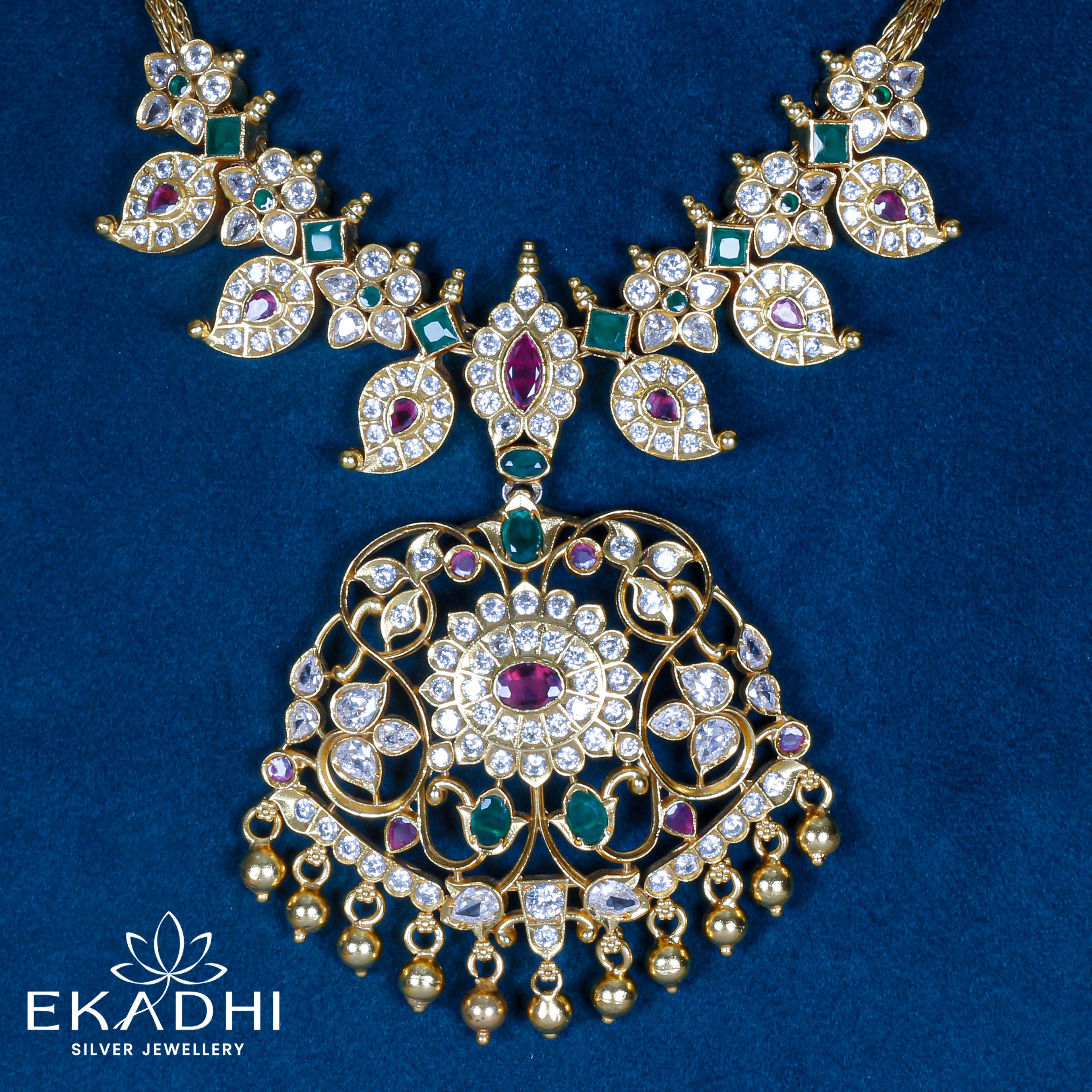 HJ17445 – NAKSHI CZ NECKLACE