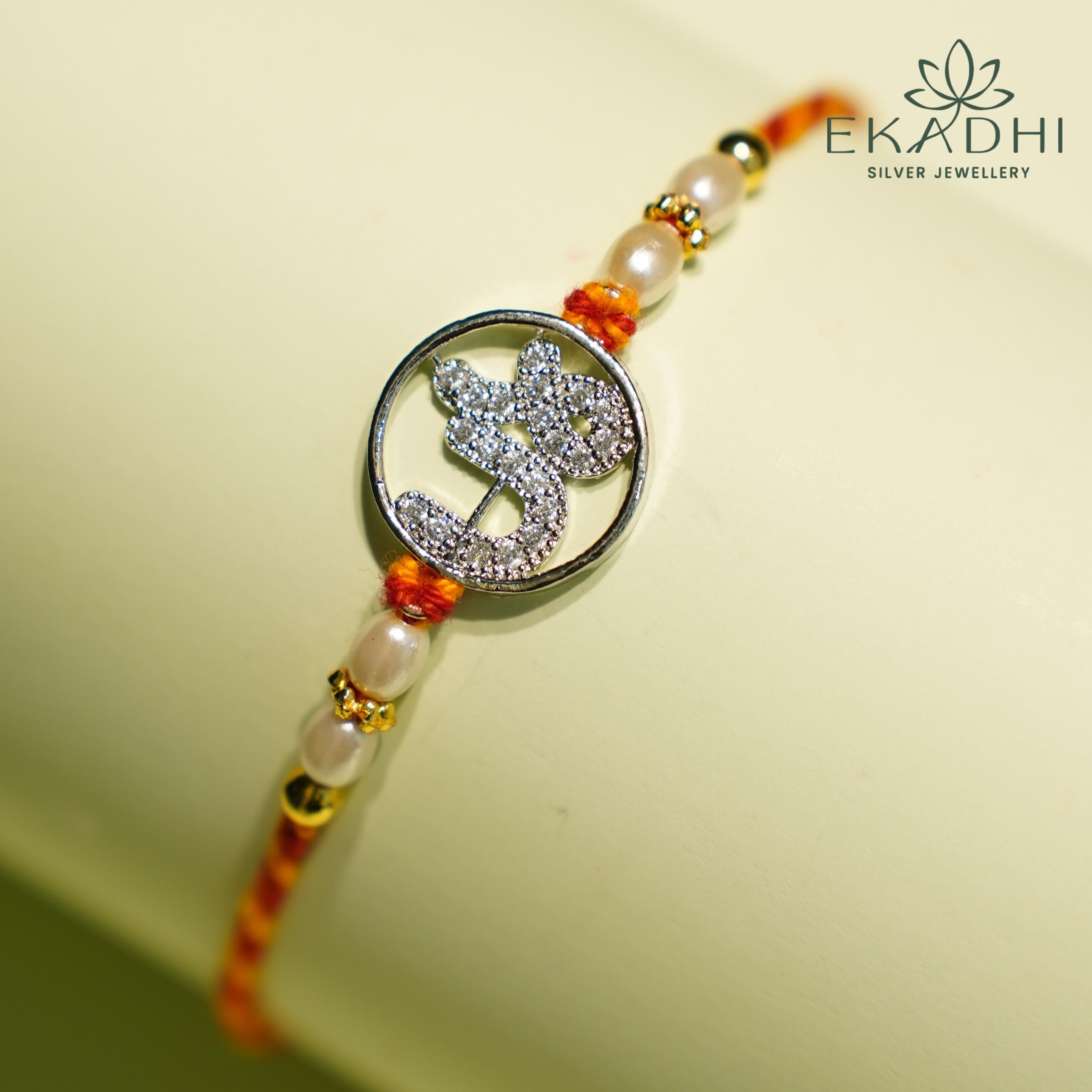 Silver Rakhi-HJ19454