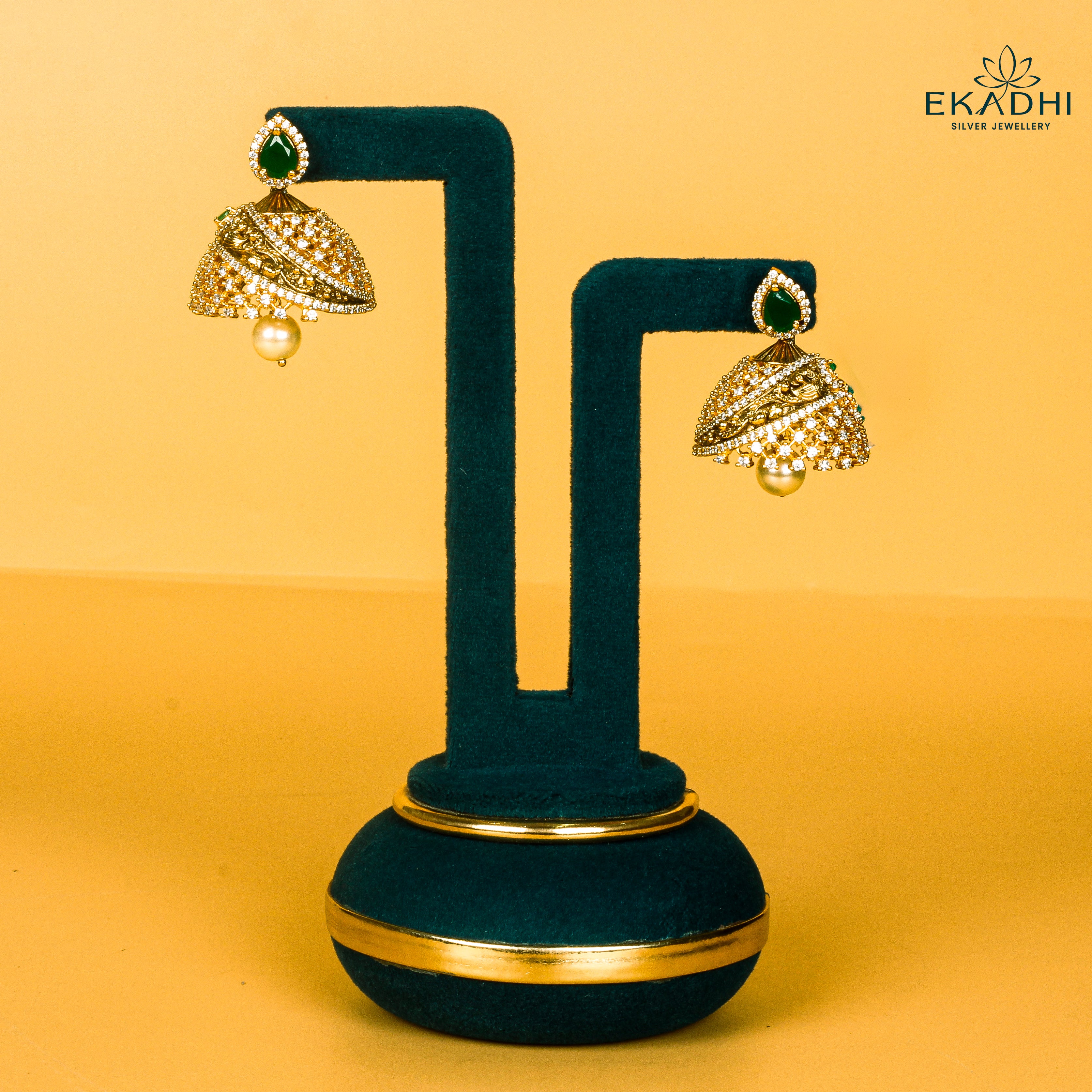 HJ1995 - NAKSHI ULW JHUMKA