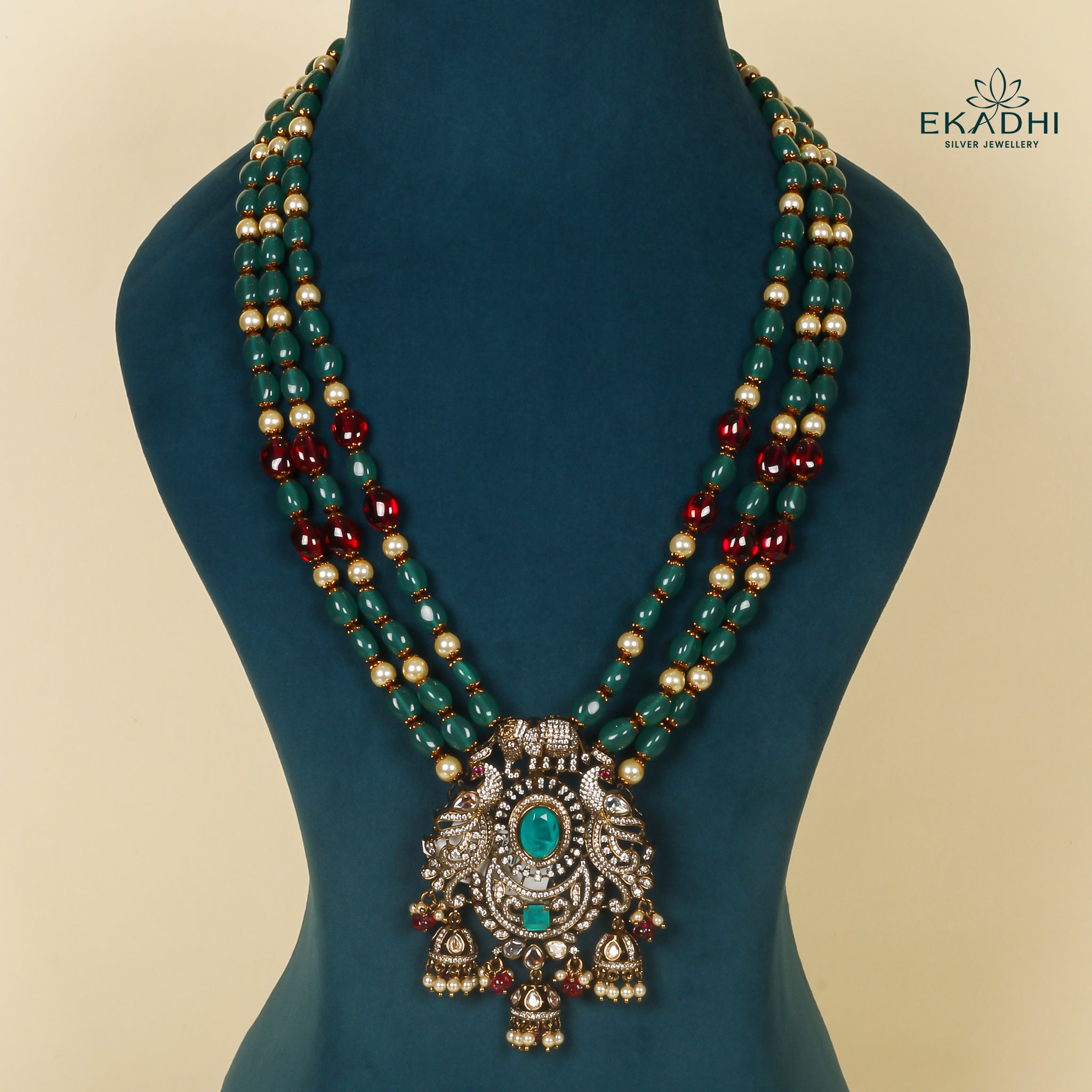 新品/限定カラー帯ArmandHammer&TheAlchemist/Haram HJ24692 - VICTORIAN BEADS HARAM WITH PENDANT
