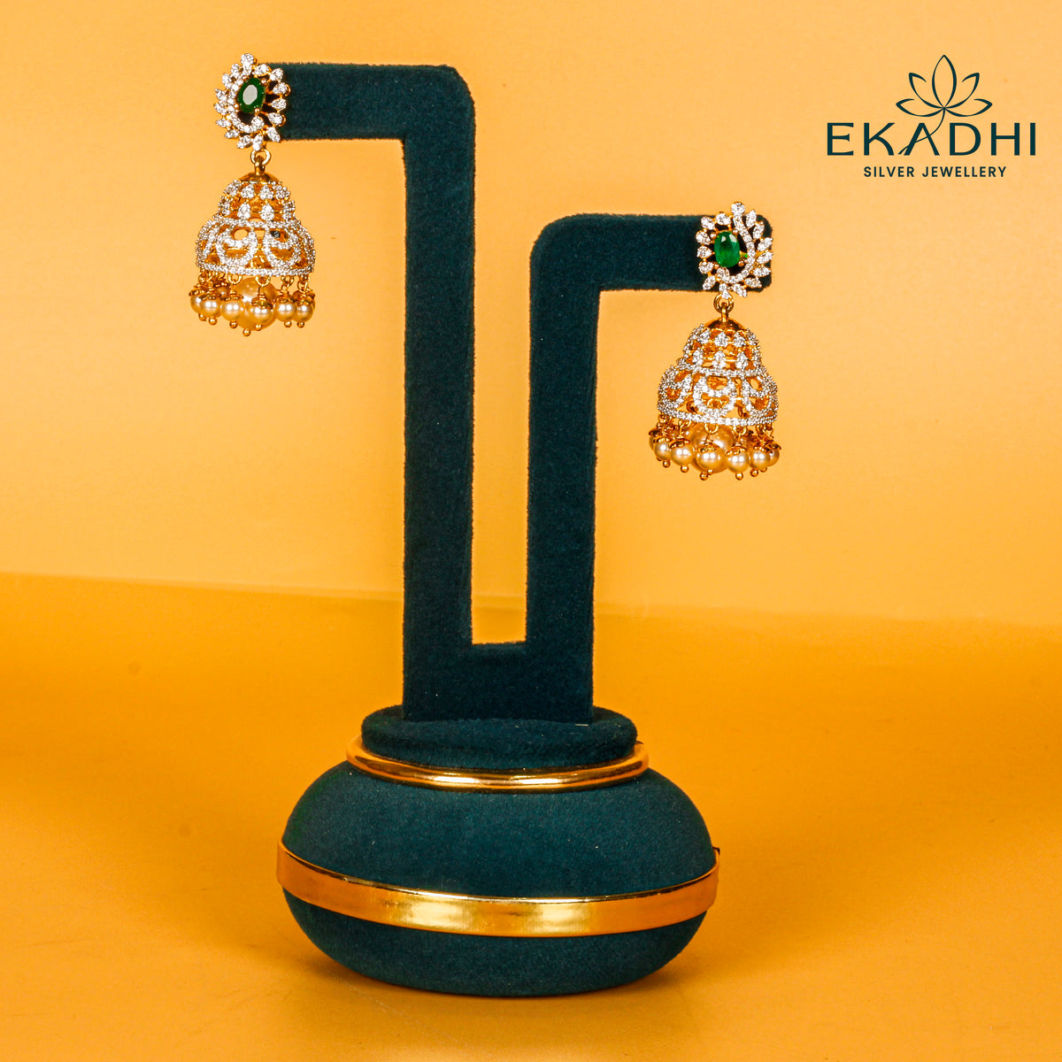 HJ25929 - PREMIUM CZ JHUMKA