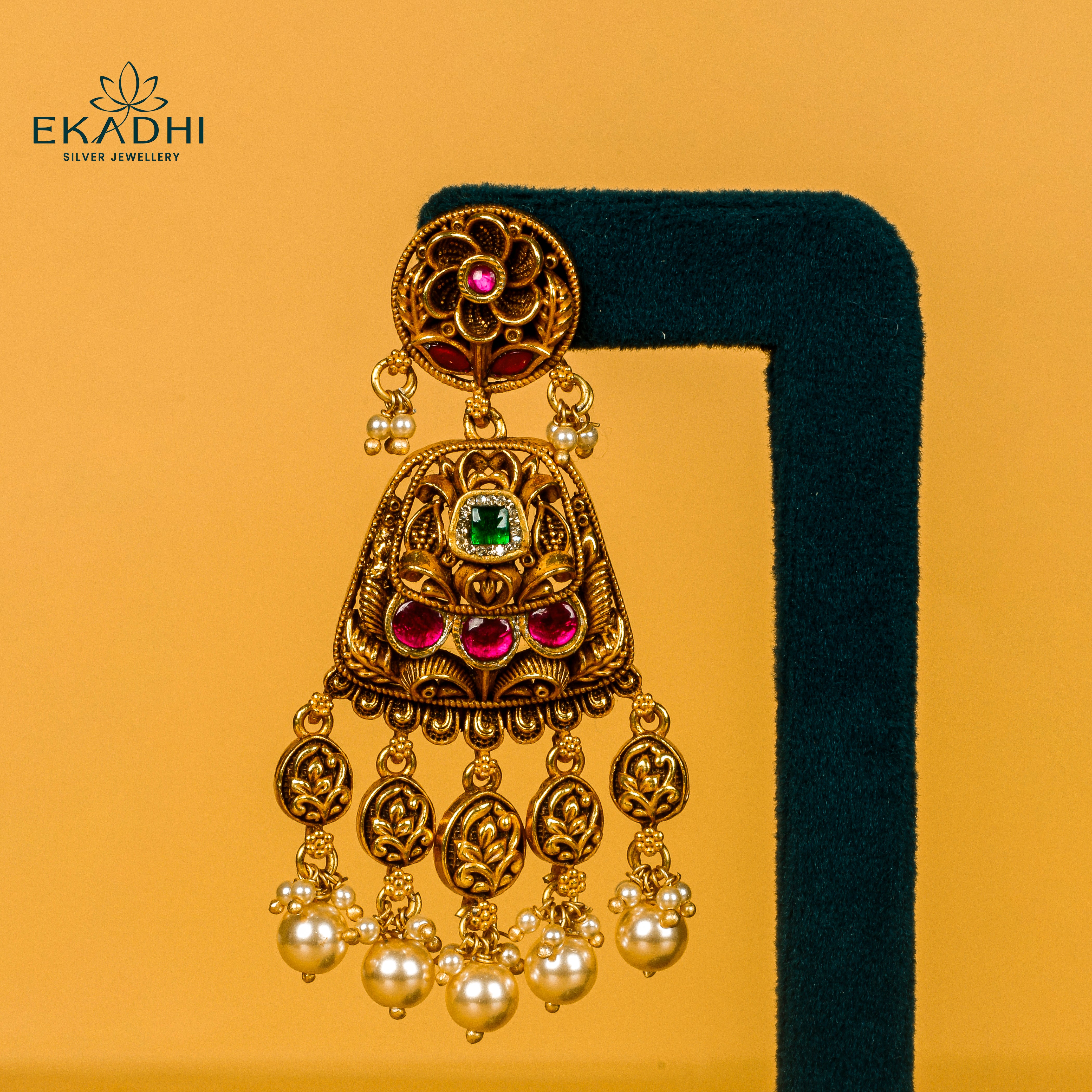 HJ26329 - NAKSHI KUNDAN EARRING