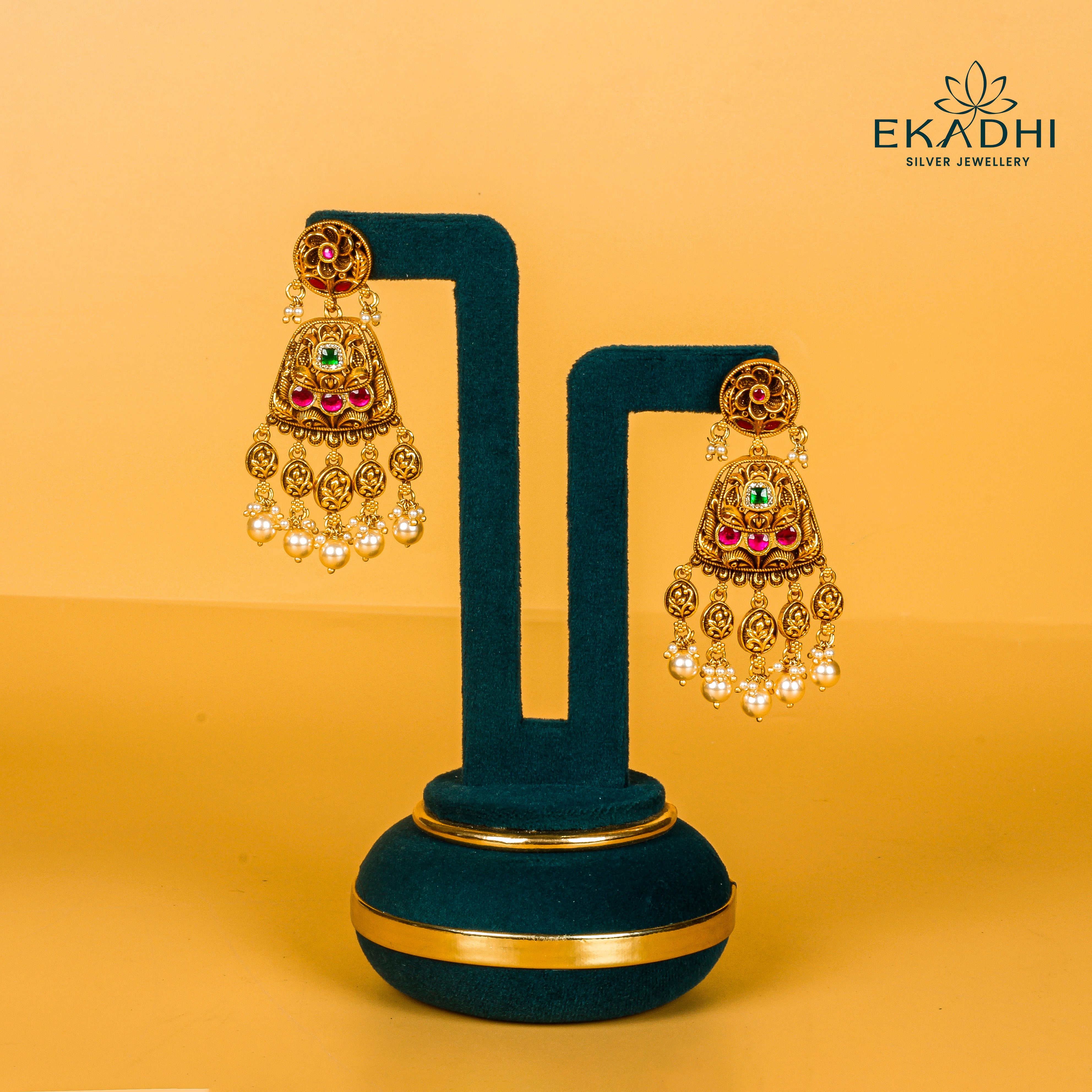 HJ26329 - NAKSHI KUNDAN EARRING