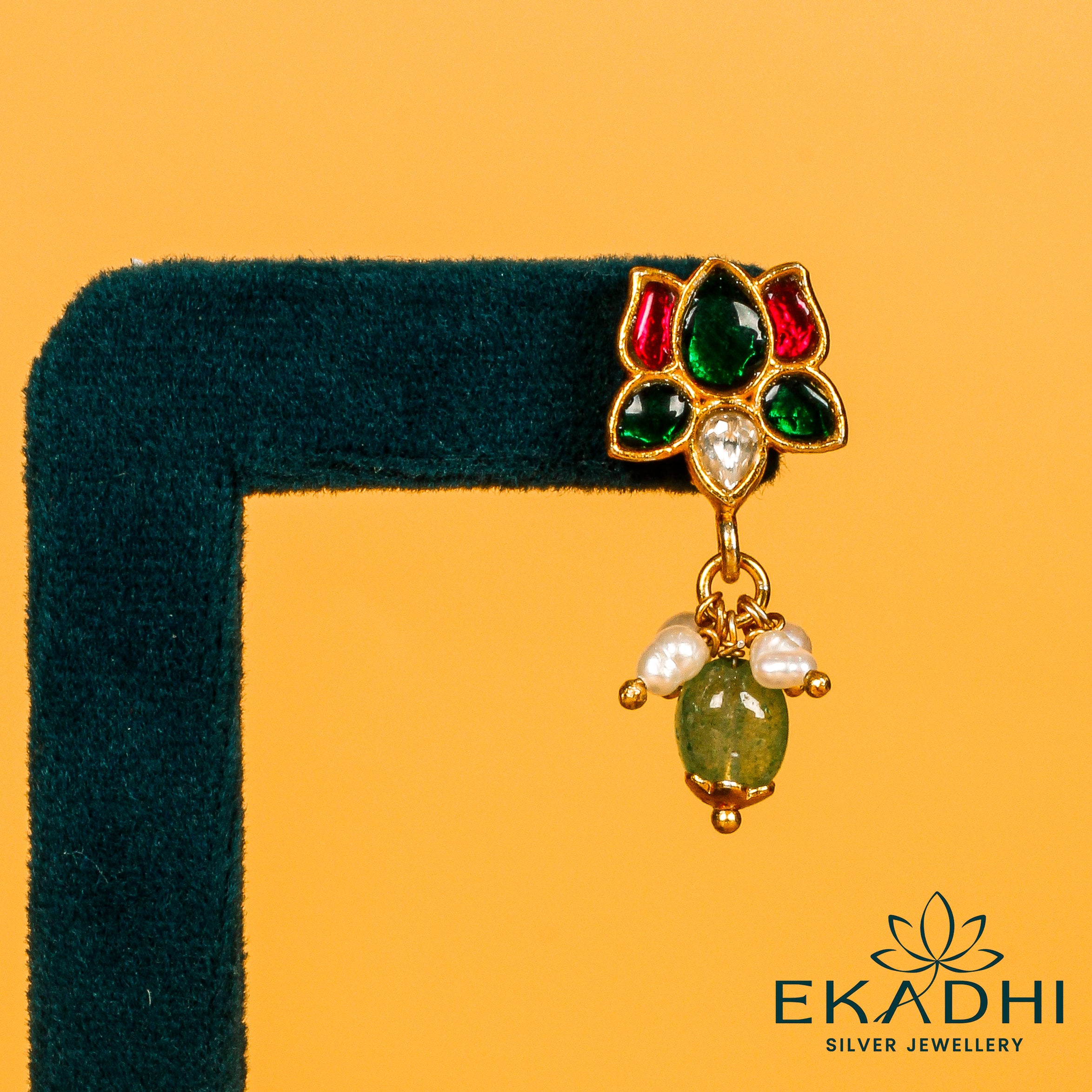 HJ26597 - KUNDAN EARRING