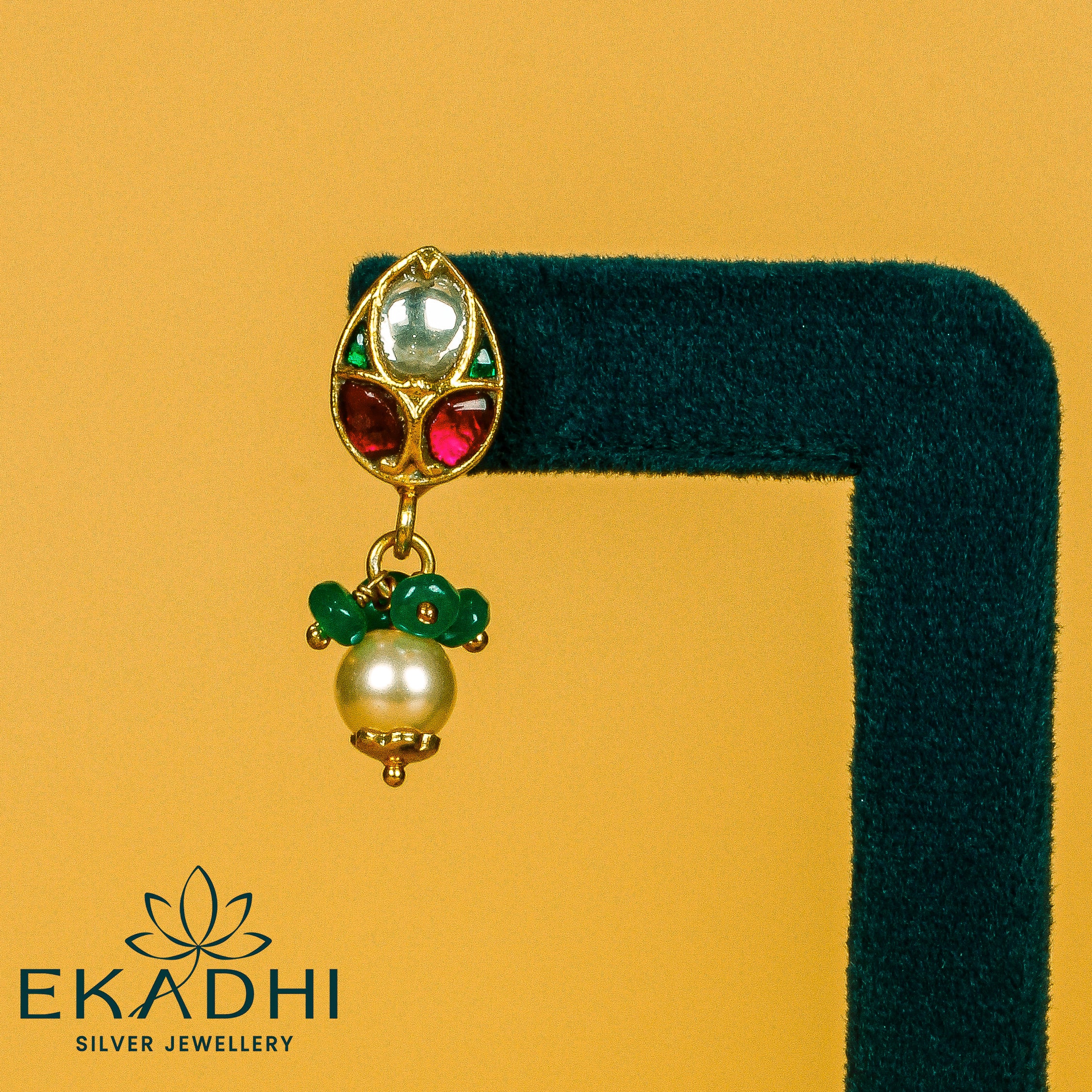 HJ26608 - KUNDAN EARRING