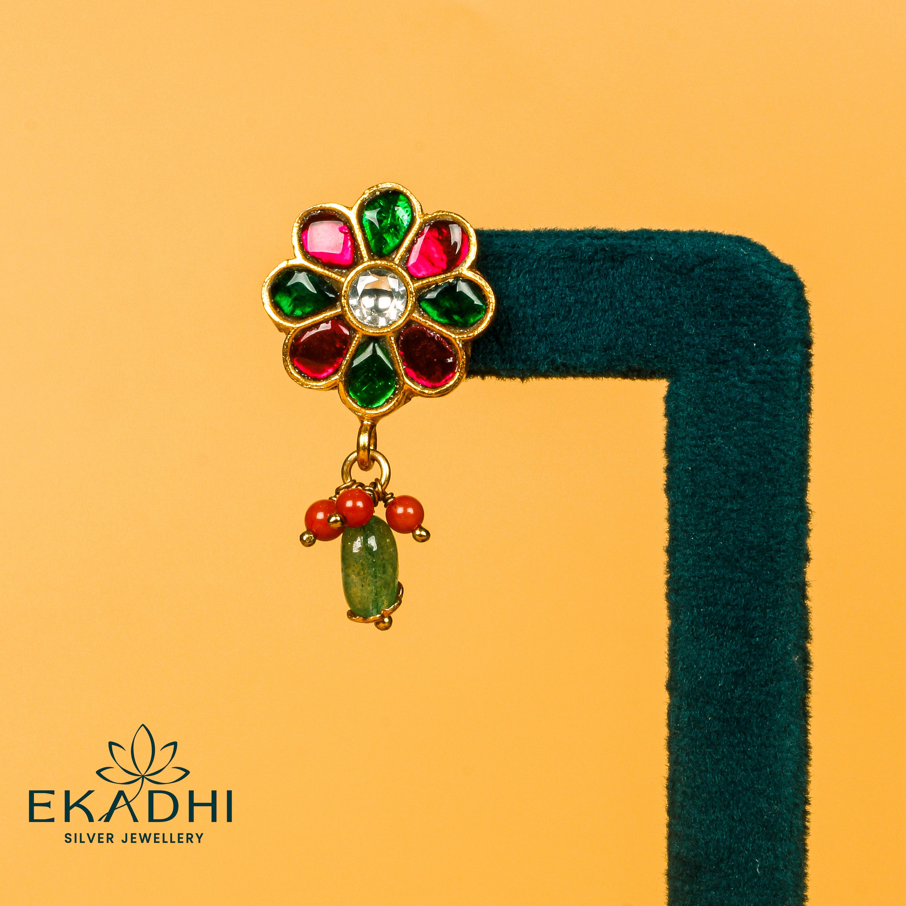 HJ26617 - KUNDAN EARRING