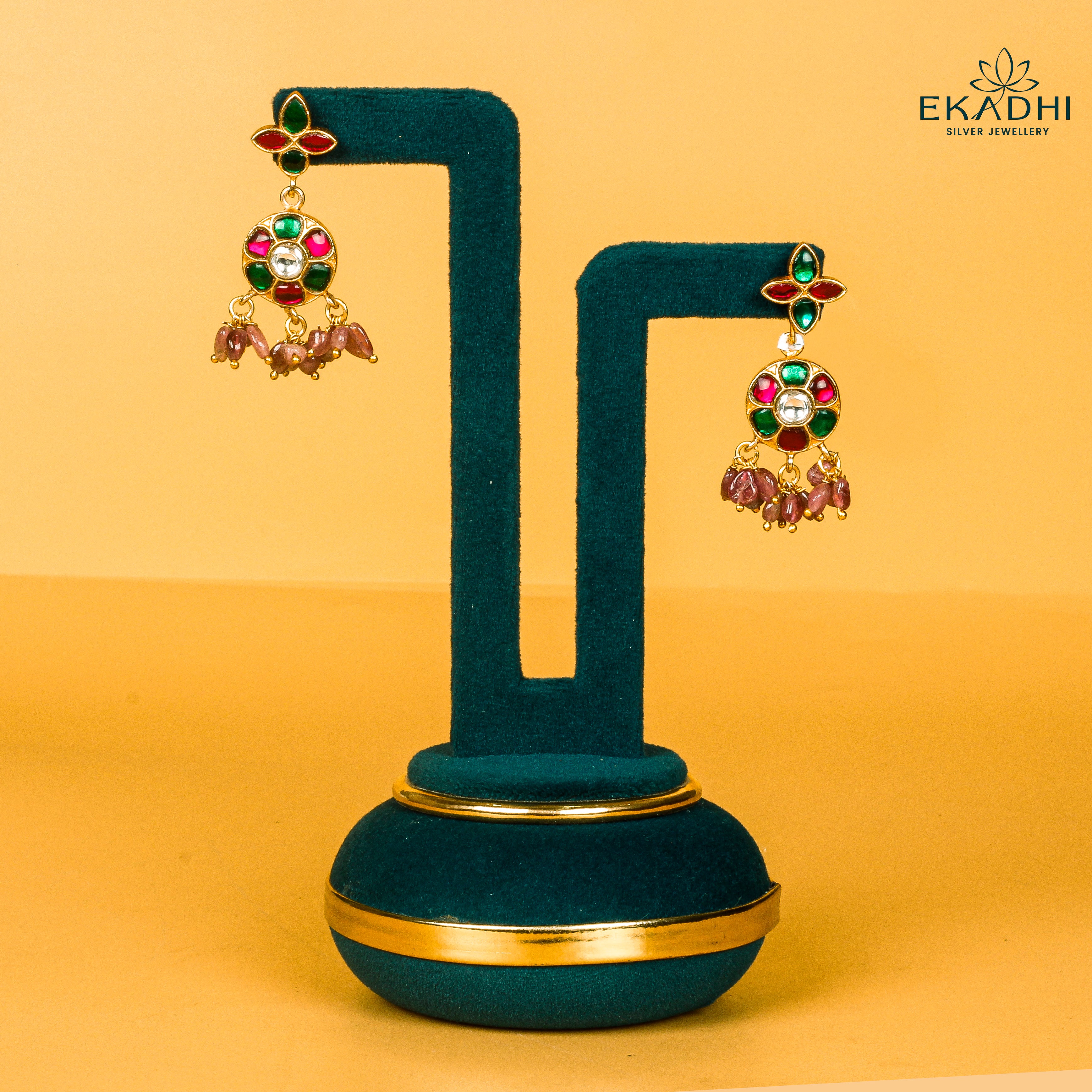 HJ26625 - KUNDAN EARRING
