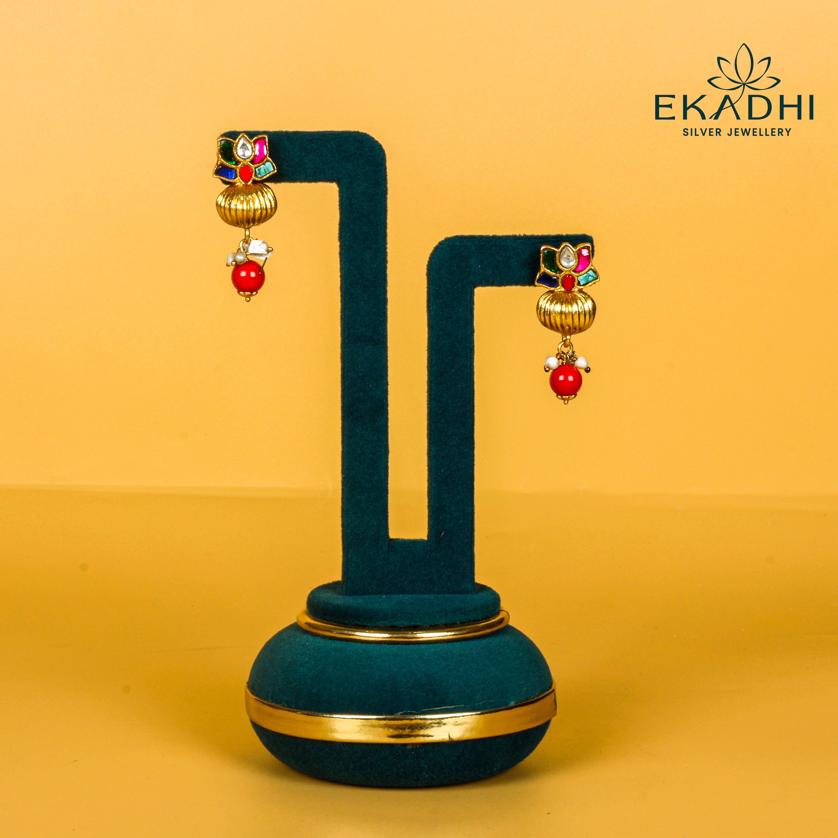 HJ26630 - KUNDAN EARRING