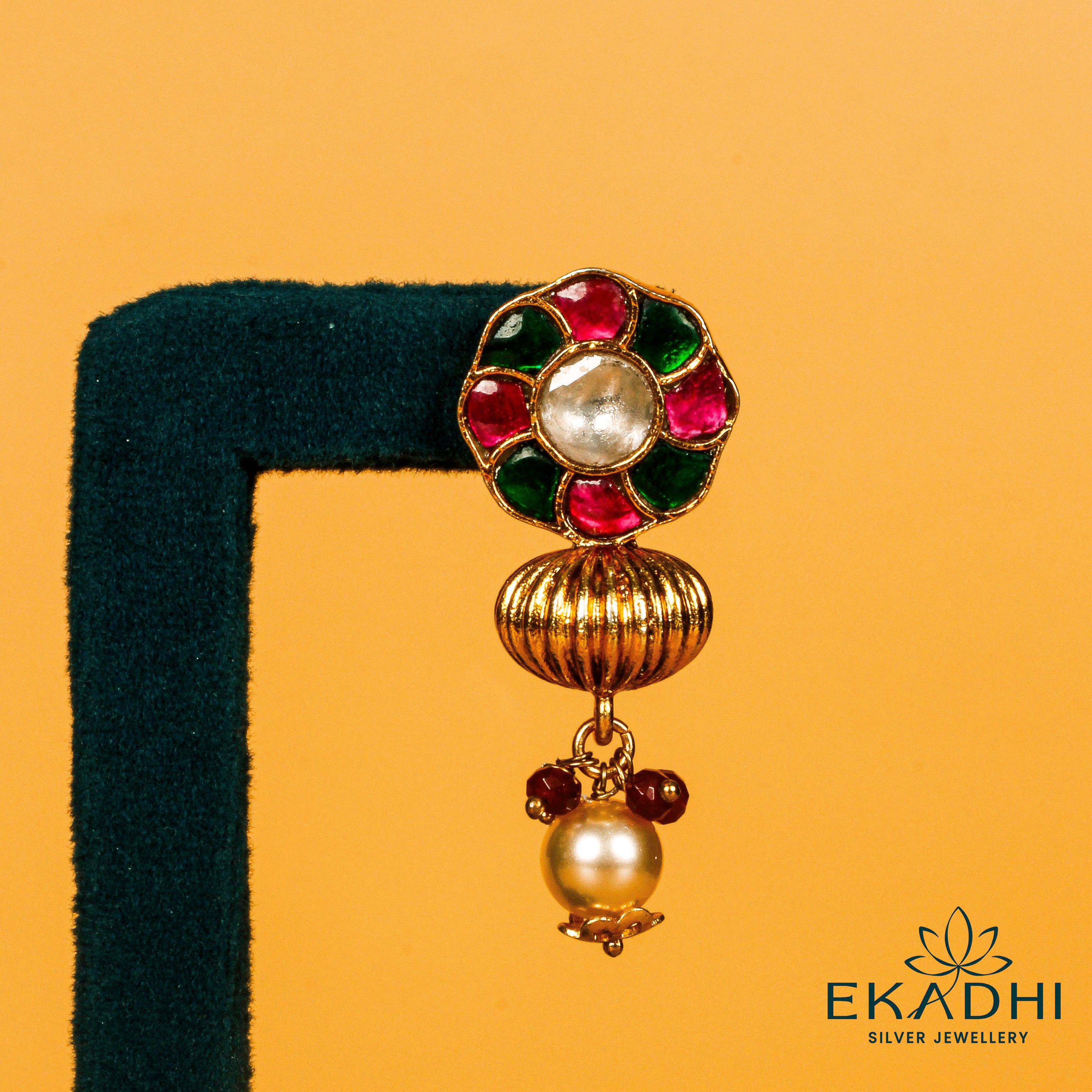 HJ26637 - KUNDAN EARRING
