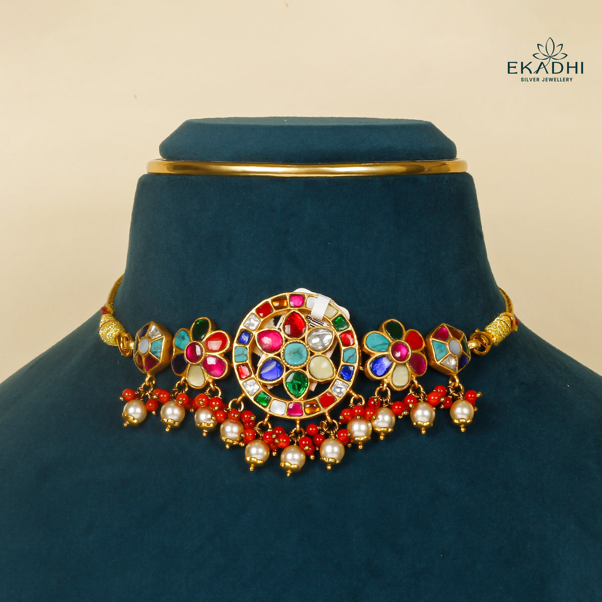 HJ26690 - KUNDAN CHOKER
